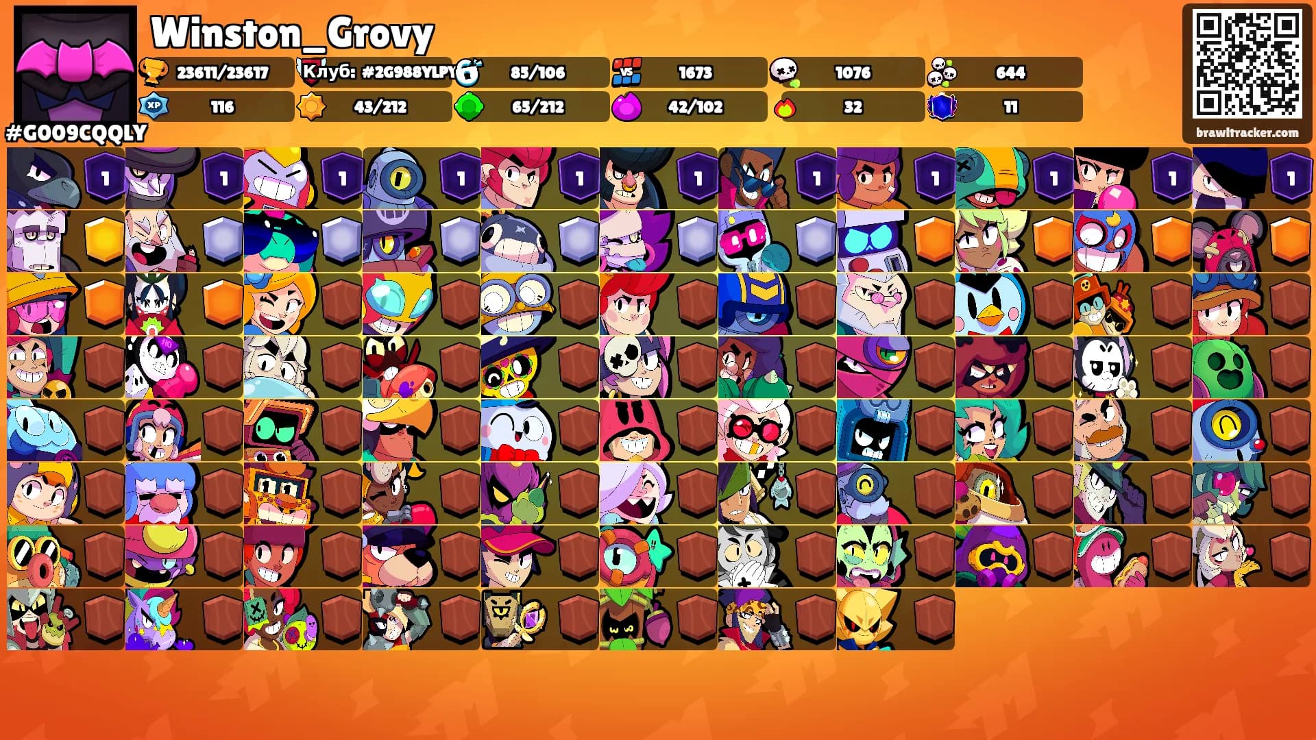 Winston_Grovy's Ranks