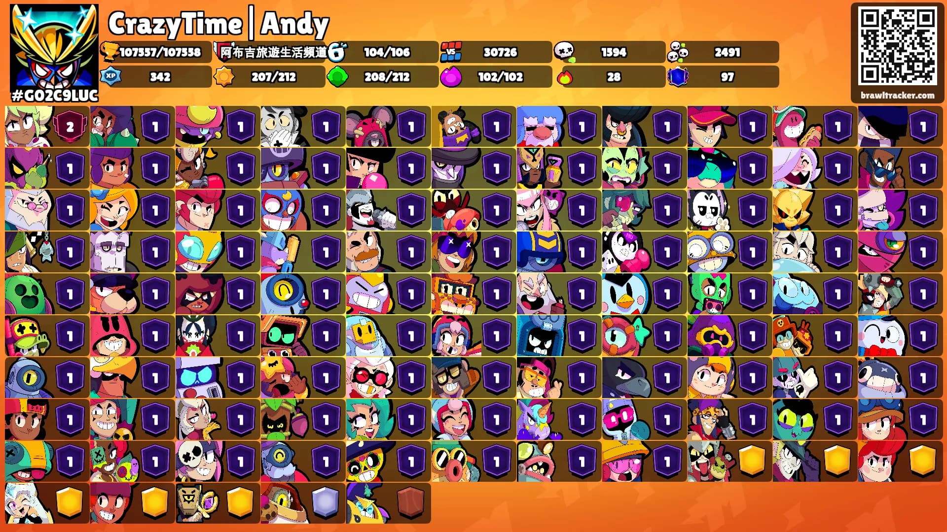 CrazyTime|Andy's Ranks
