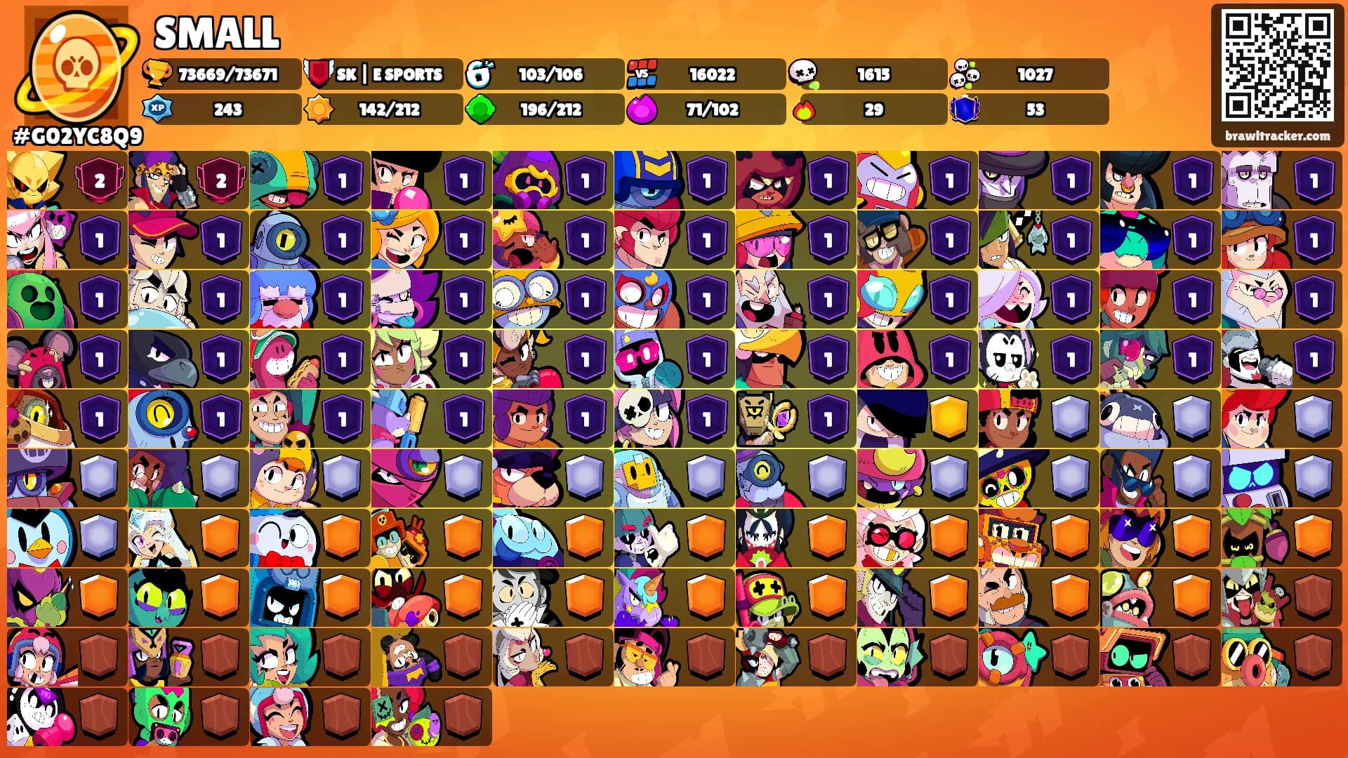 SMALL's Ranks