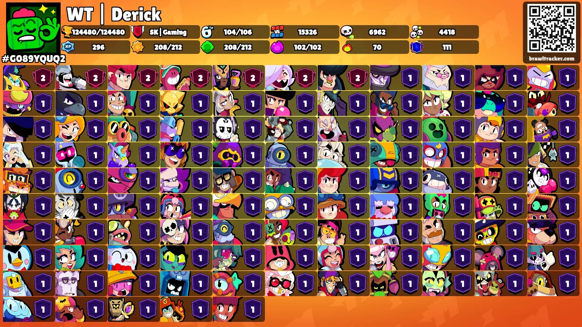 WT | Derick's Ranks