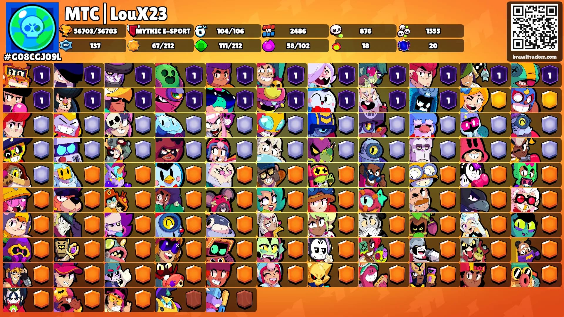 MTC|LouX23's Ranks