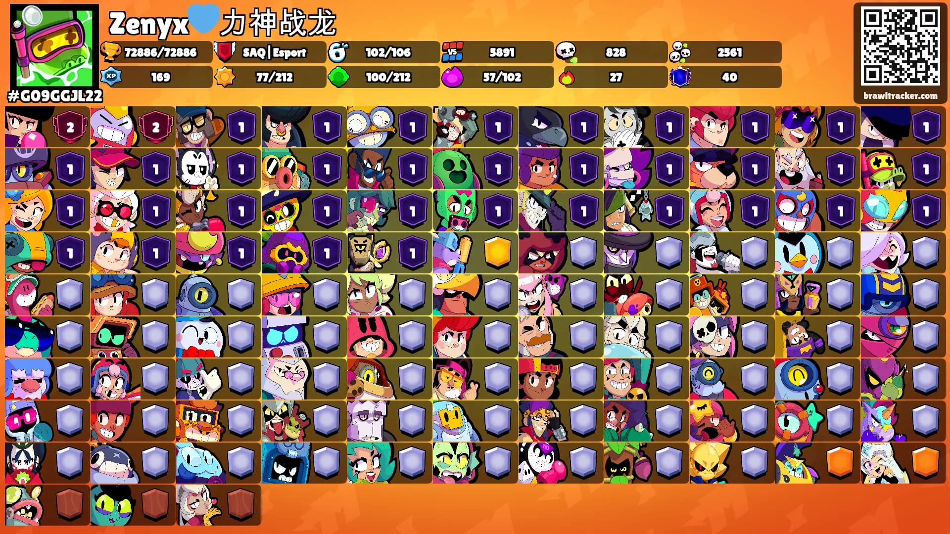 Zenyx💙力神战龙's Ranks