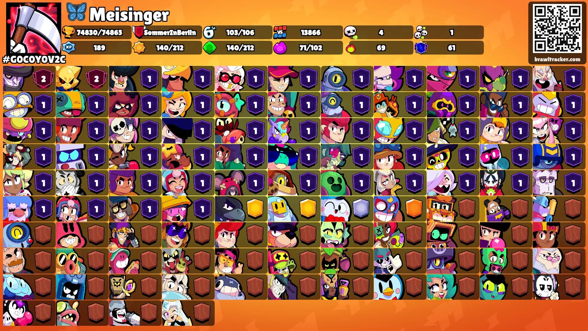 🦋 Meisinger's Ranks