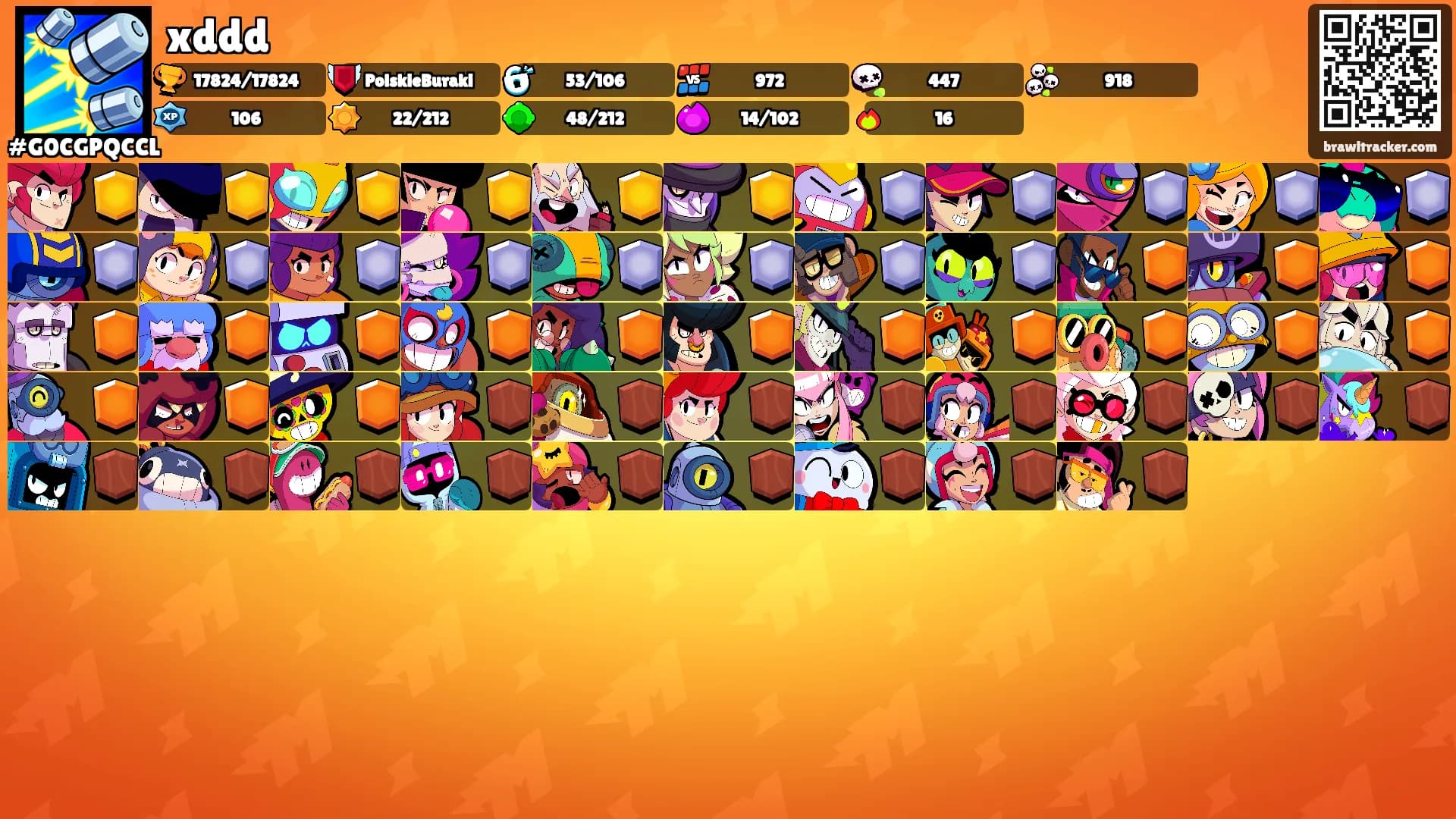 xddd's Ranks