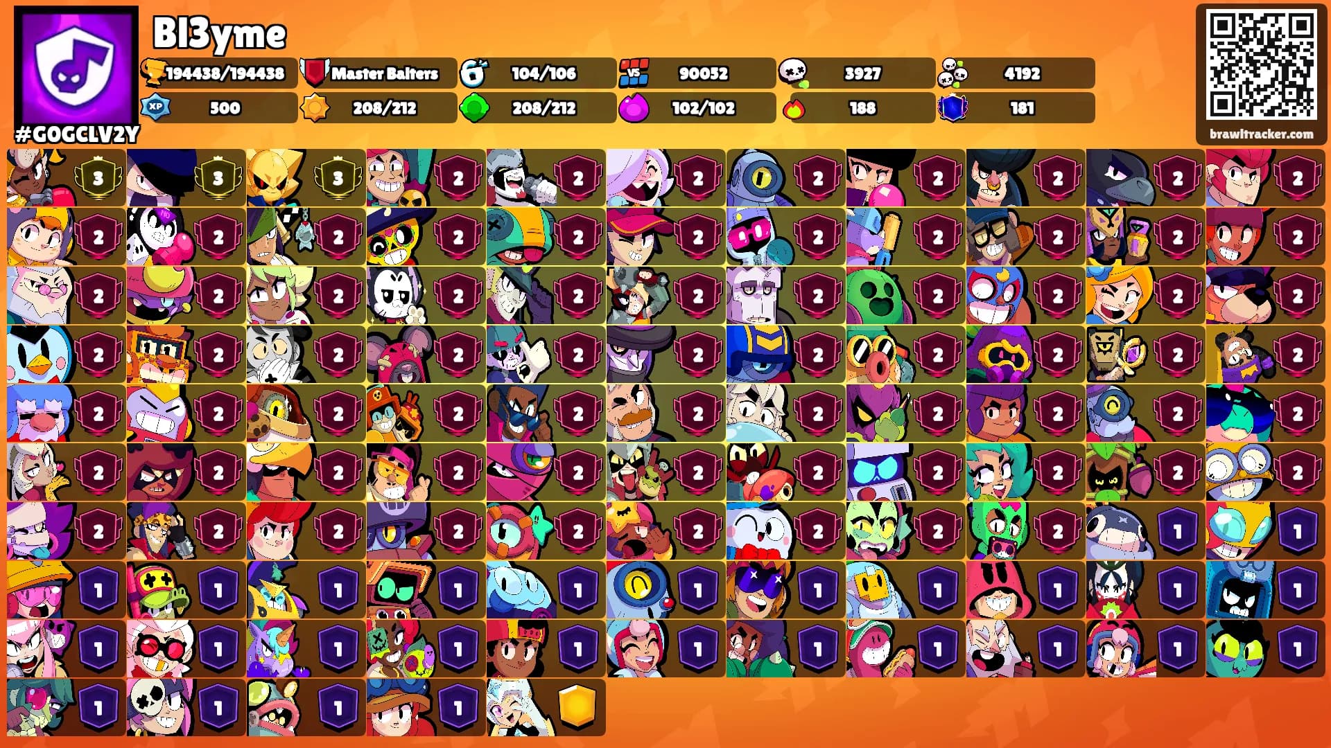 Bl3yme's Ranks