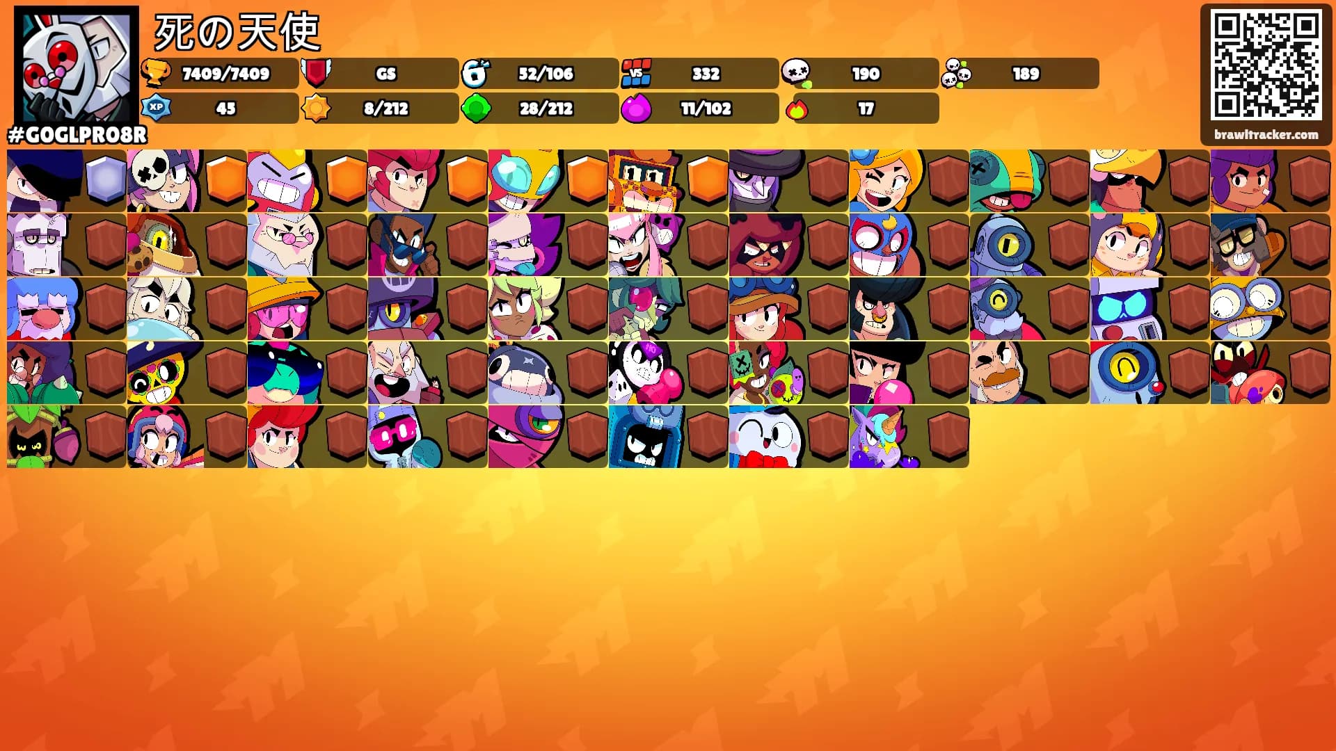 死の天使's Ranks