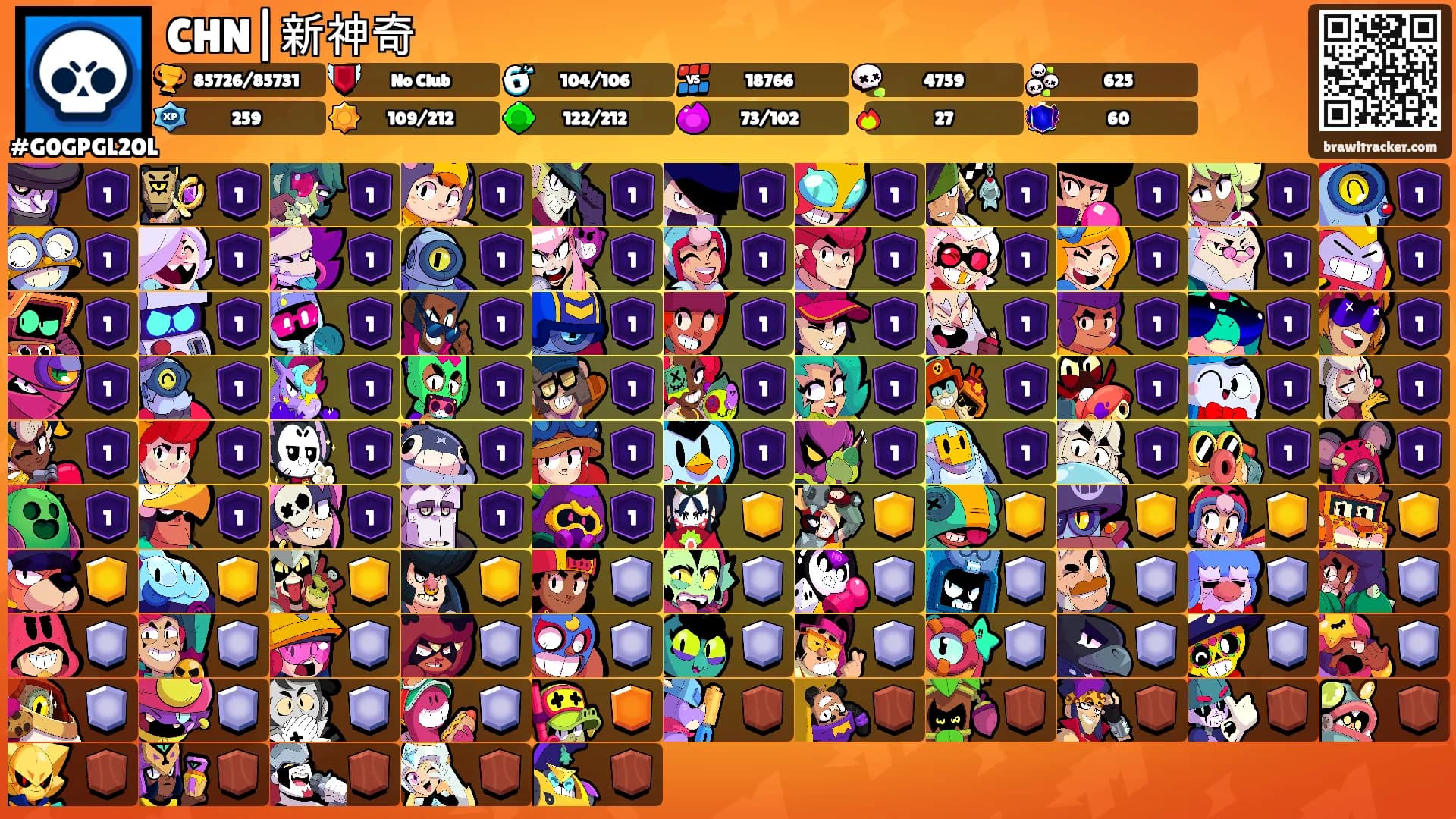 CHN|新神奇's Ranks