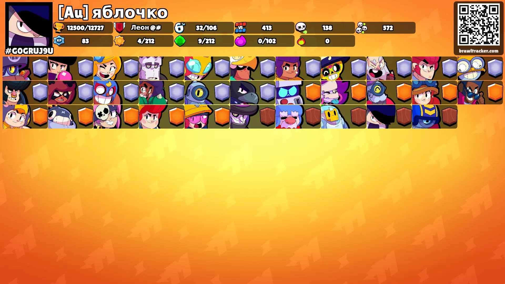 [Au] яблочко's Ranks