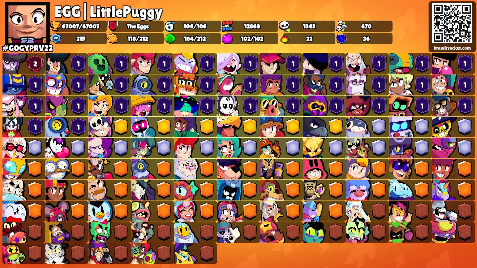EGG|LittlePuggy's Ranks