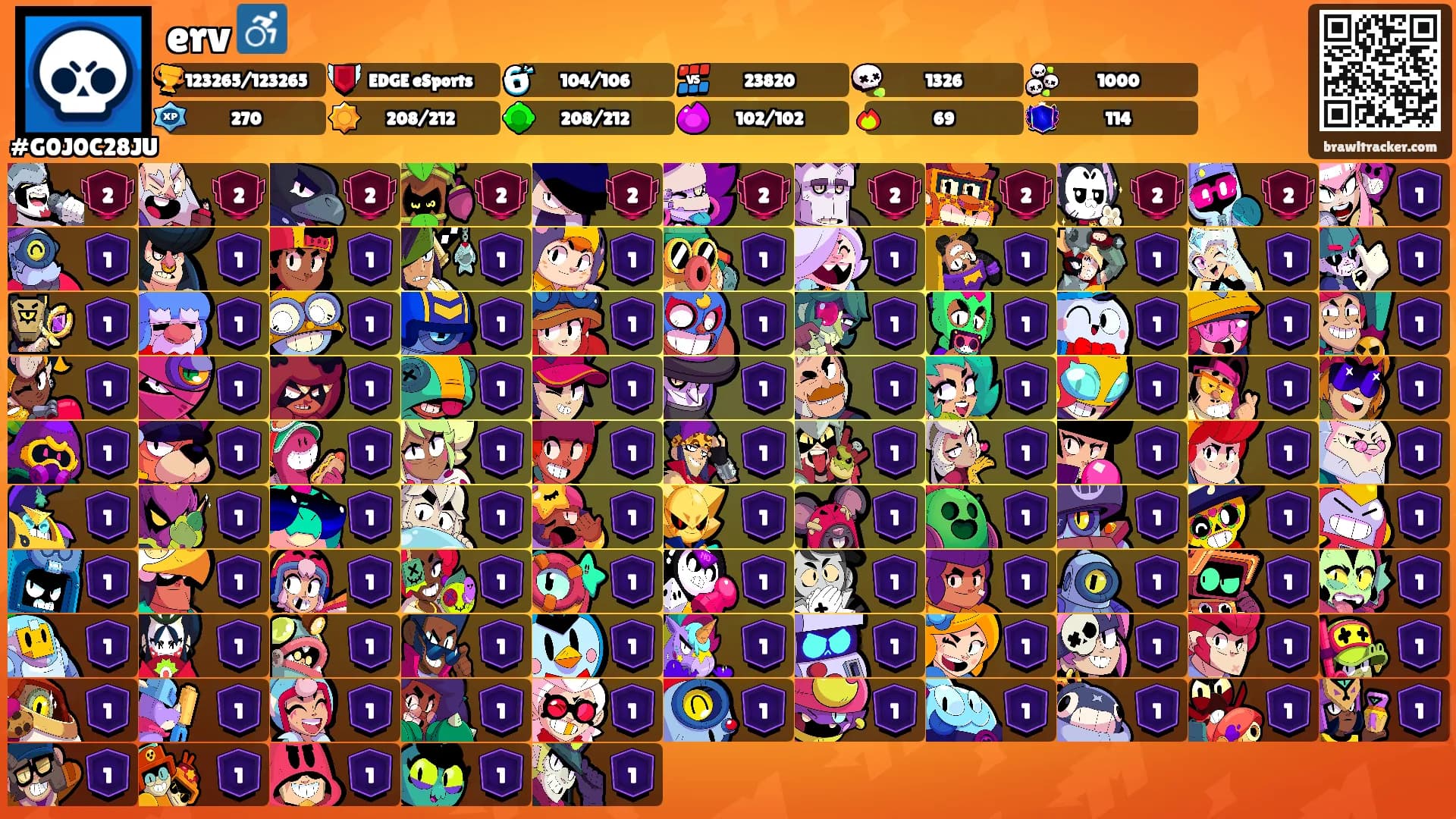 erv ♿️'s Ranks