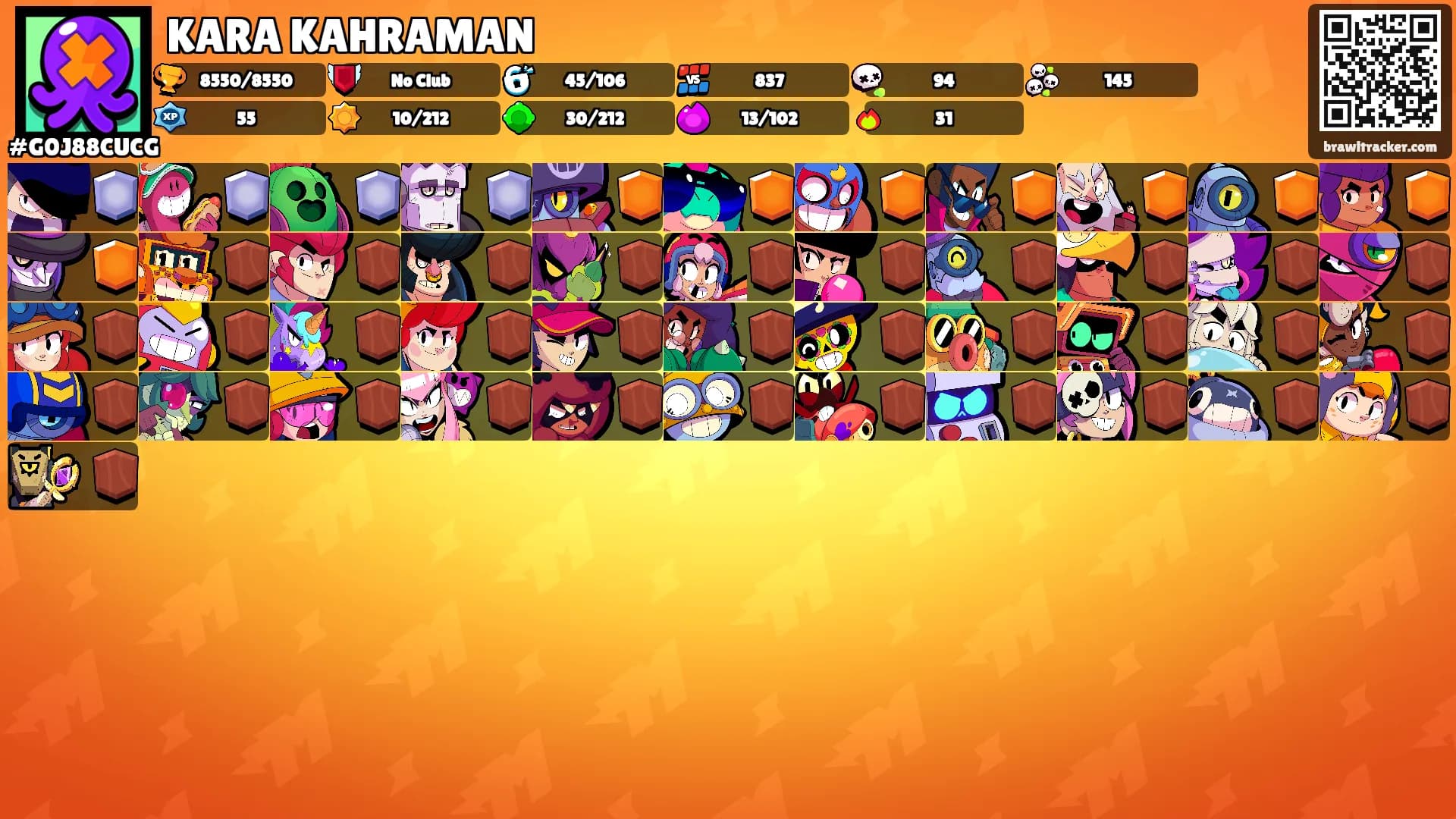 KARA KAHRAMAN's Ranks