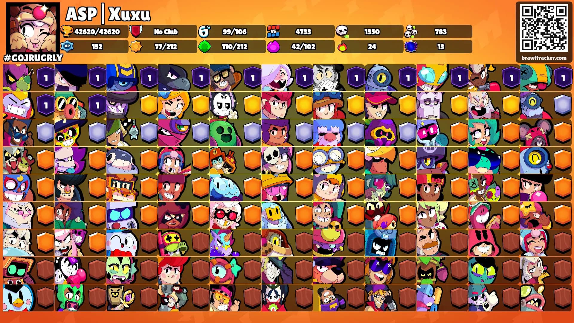 ASP|Xuxu's Ranks