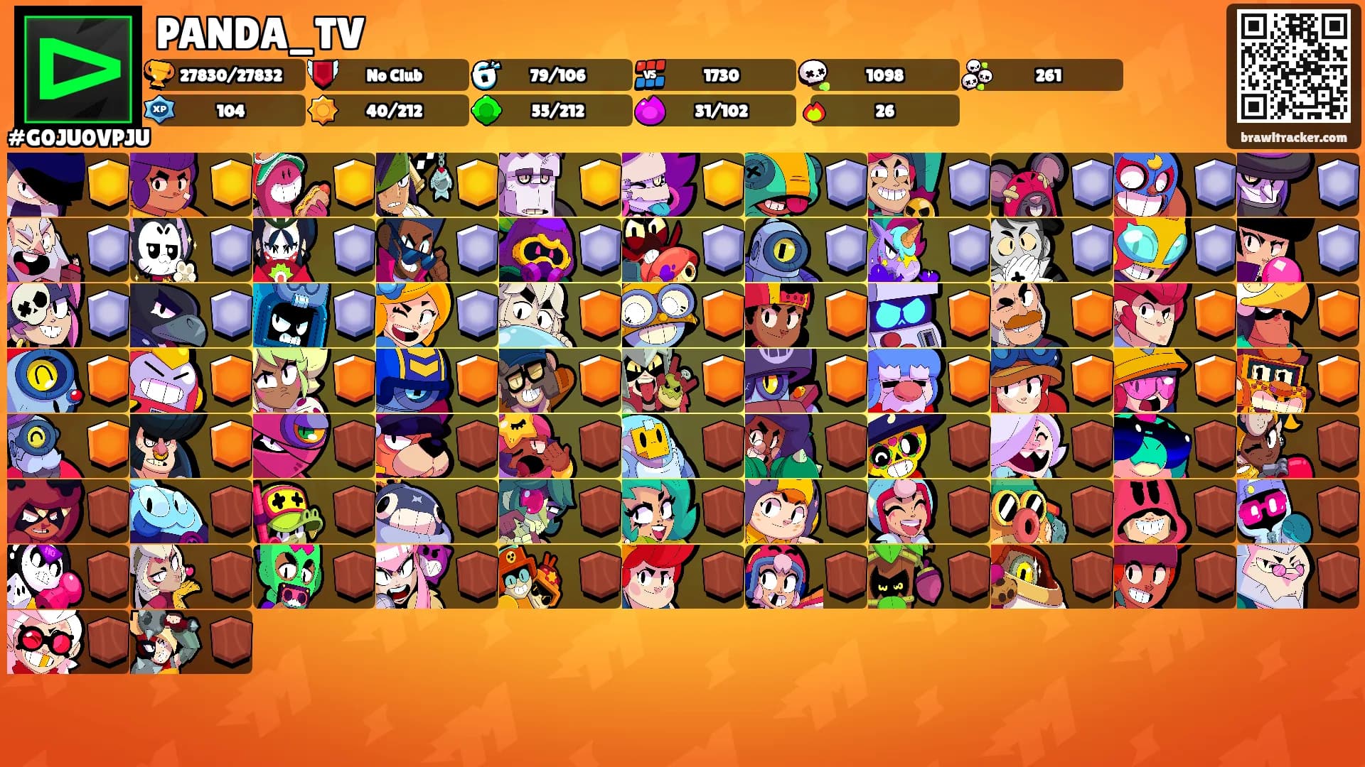 PANDA_TV's Ranks