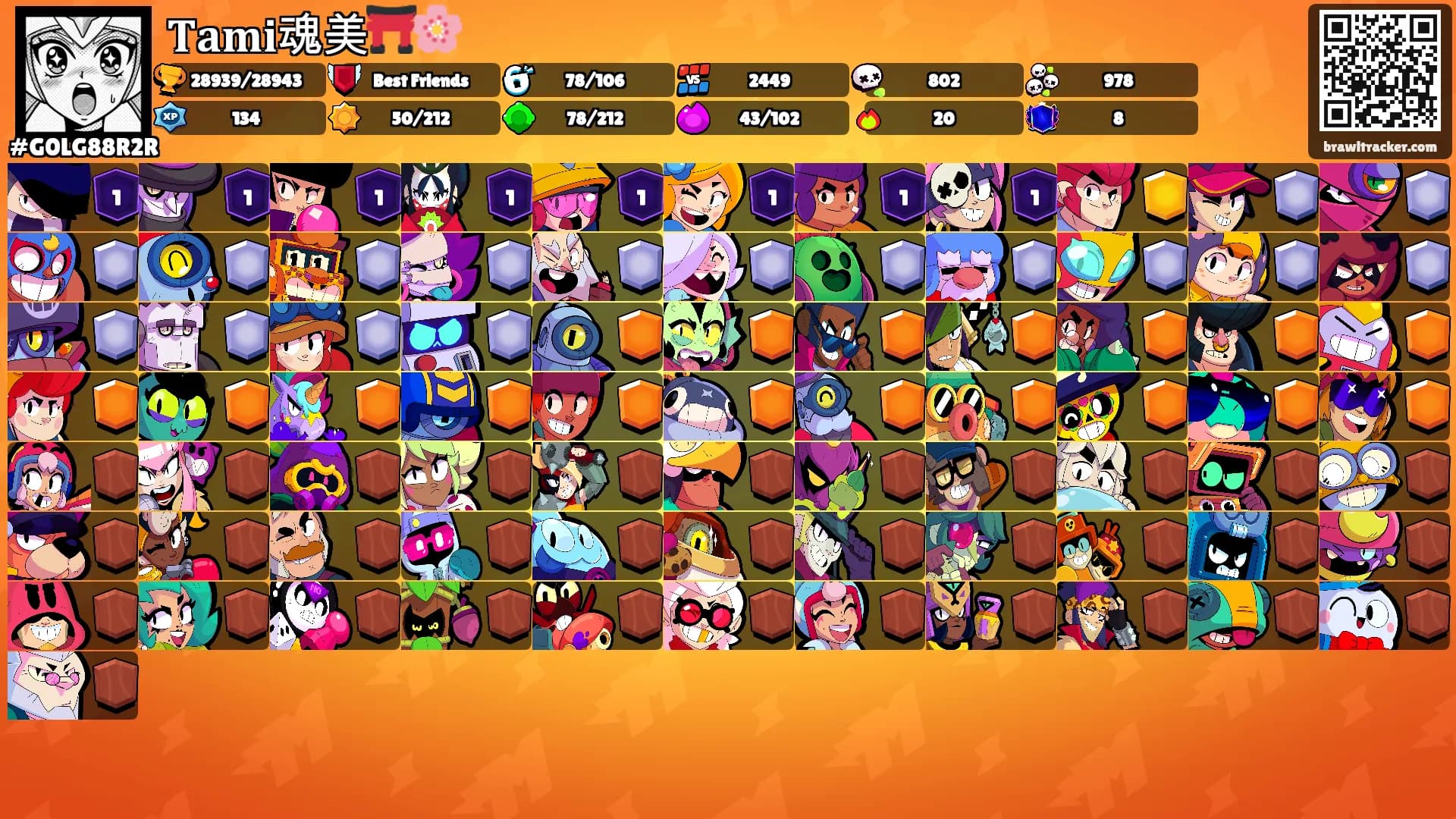 𝐓𝐚𝐦𝐢魂美⛩️🌸's Ranks