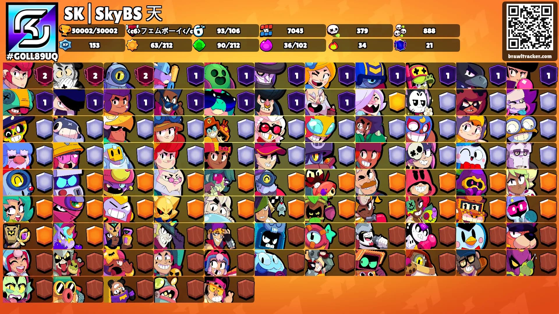 SK|SkyBS 天's Ranks