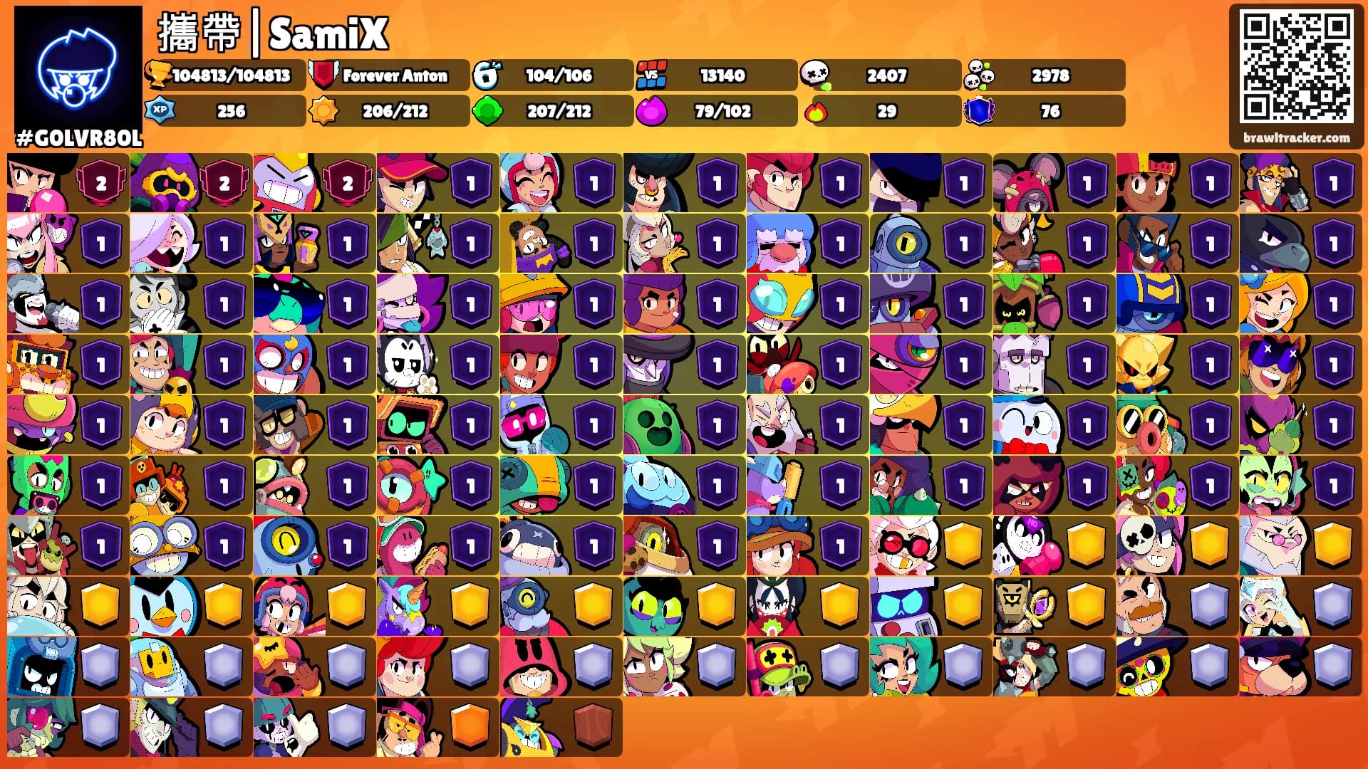 攜帶|SamiX's Ranks
