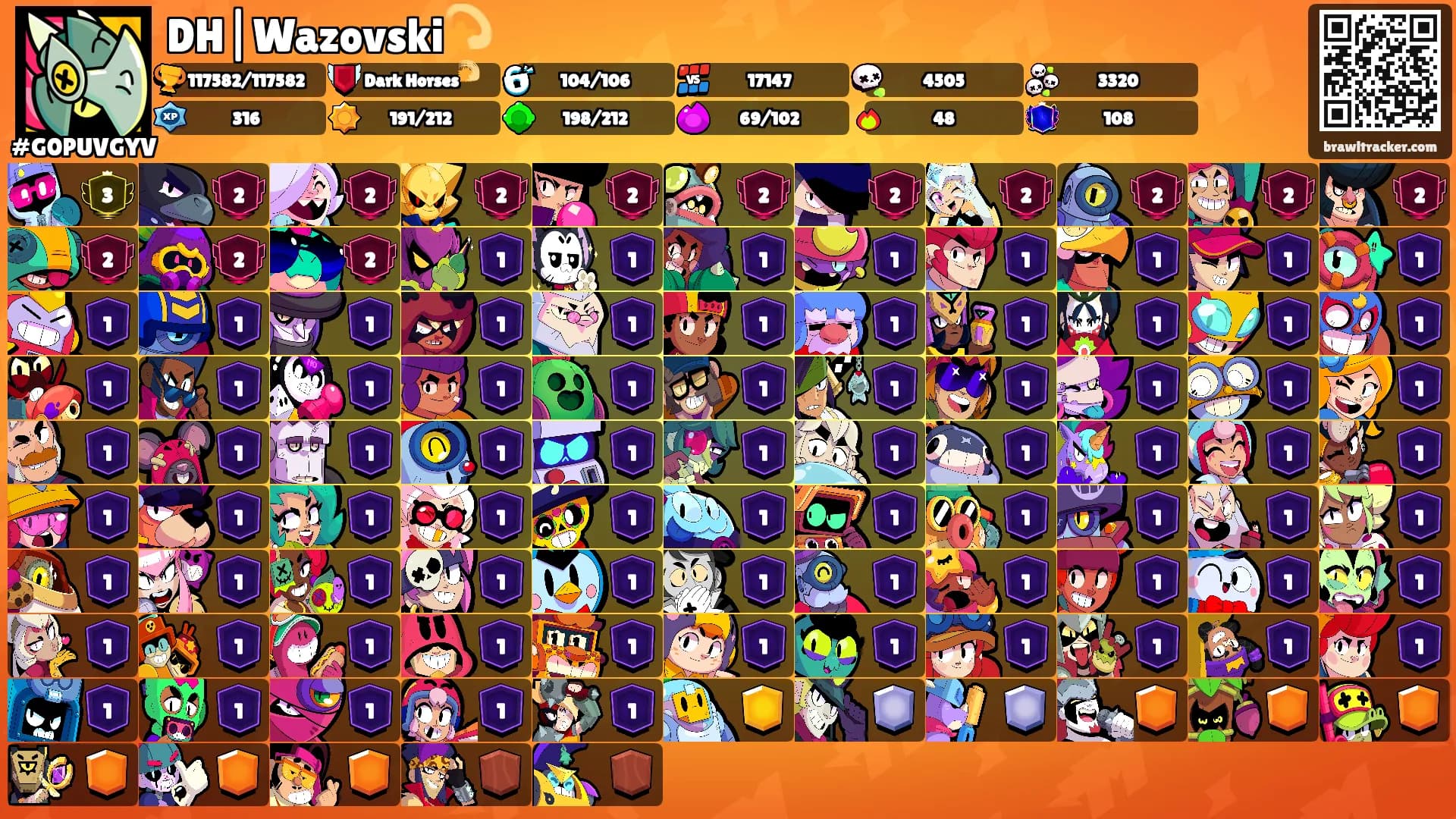 DH|Wazovski💫's Ranks