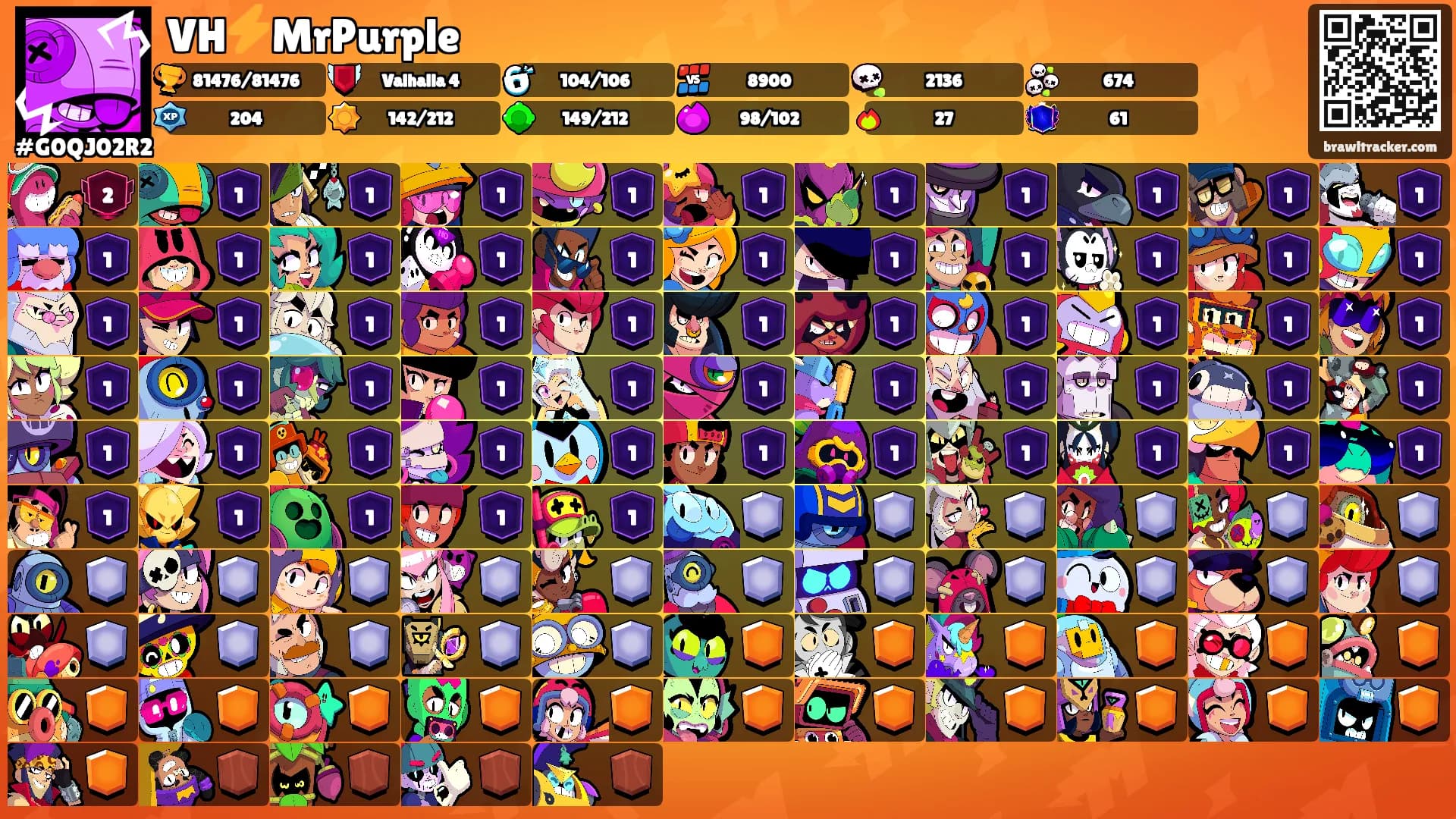 VH⚡️MrPurple's Ranks