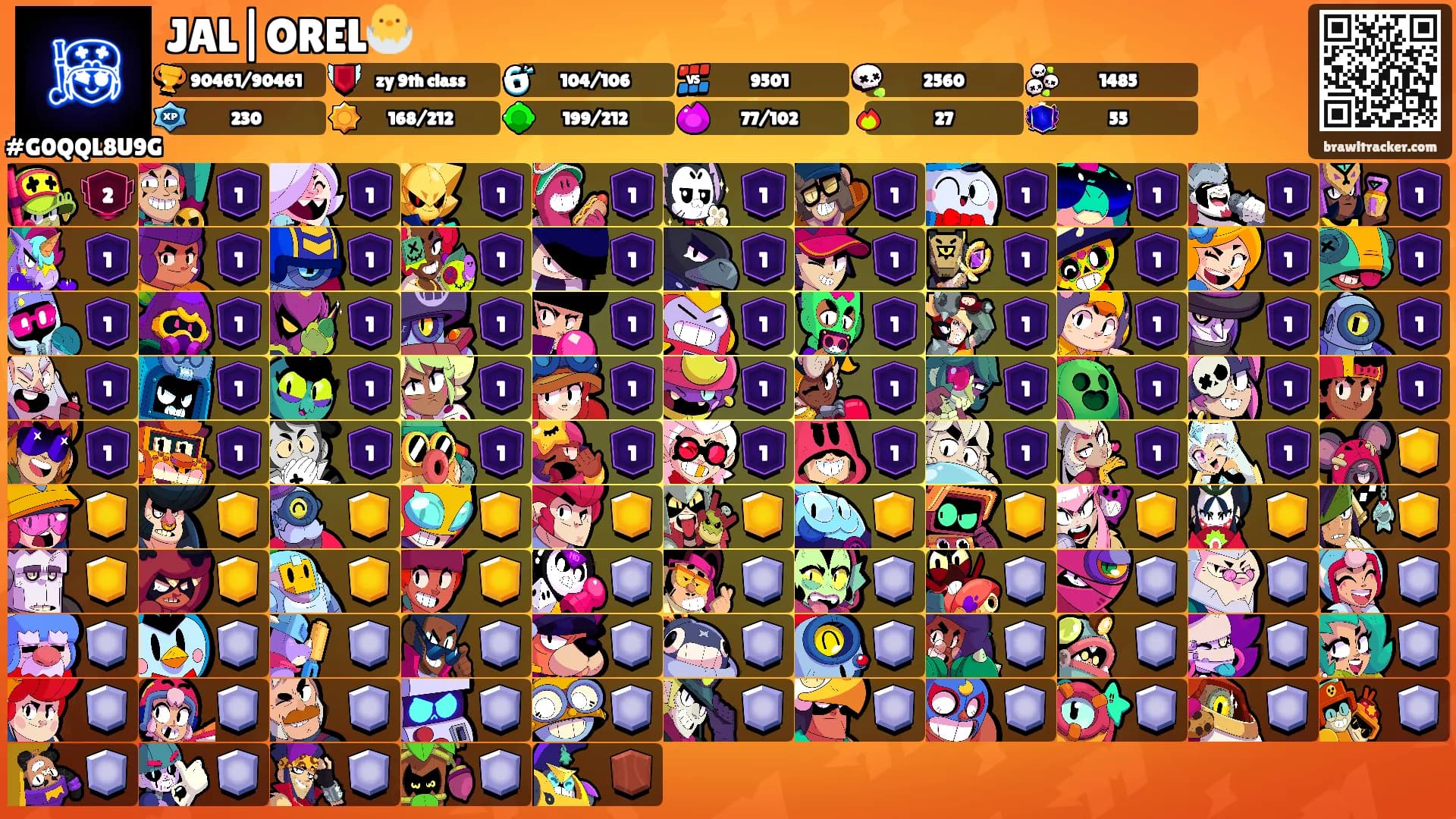 JAL|OREL🐣's Ranks