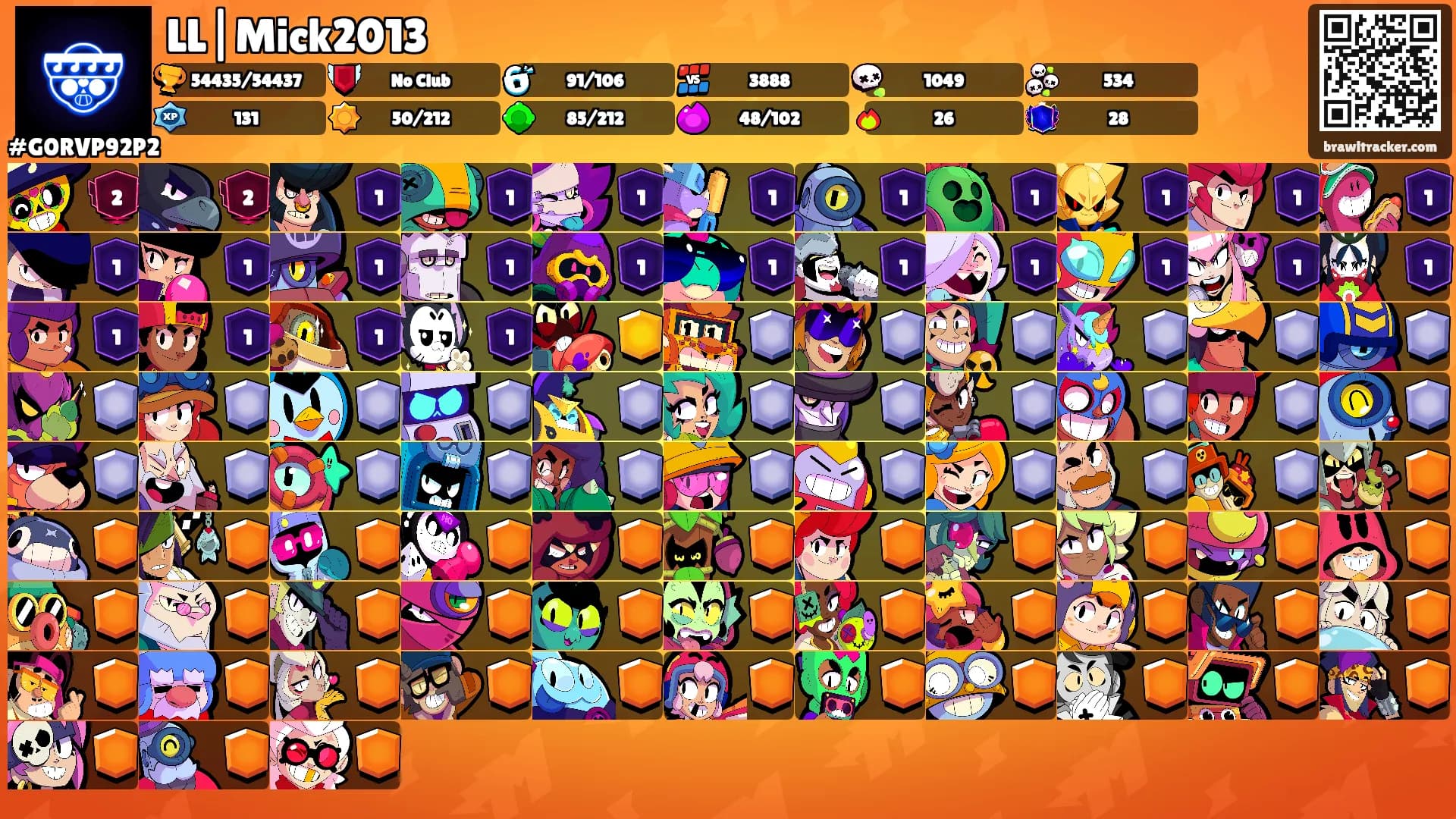 LL|Mick2013's Ranks