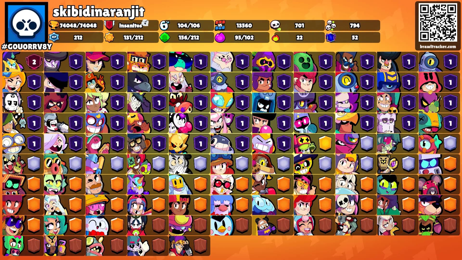 skibidinaranjit's Ranks