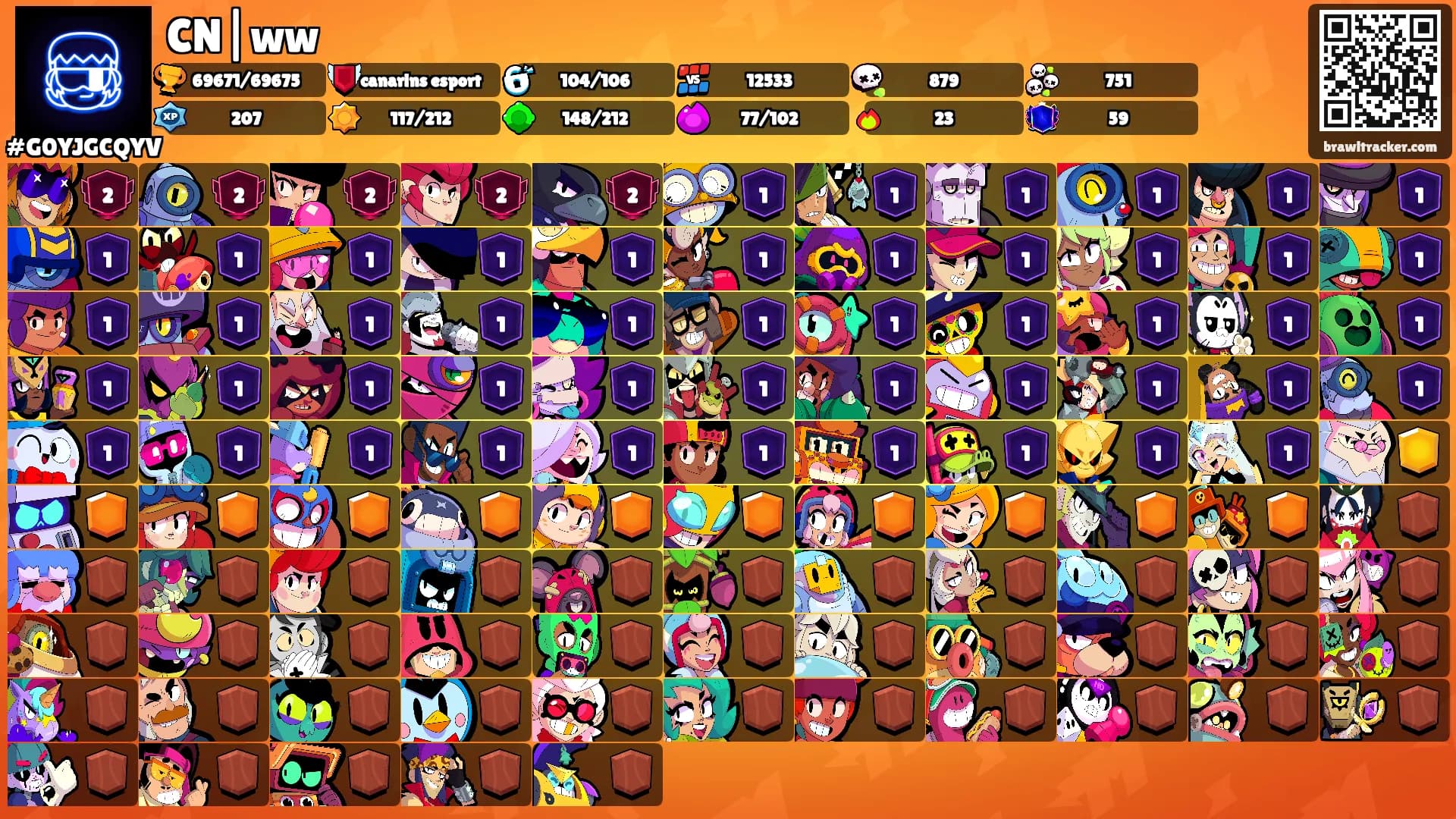 CN|ww's Ranks