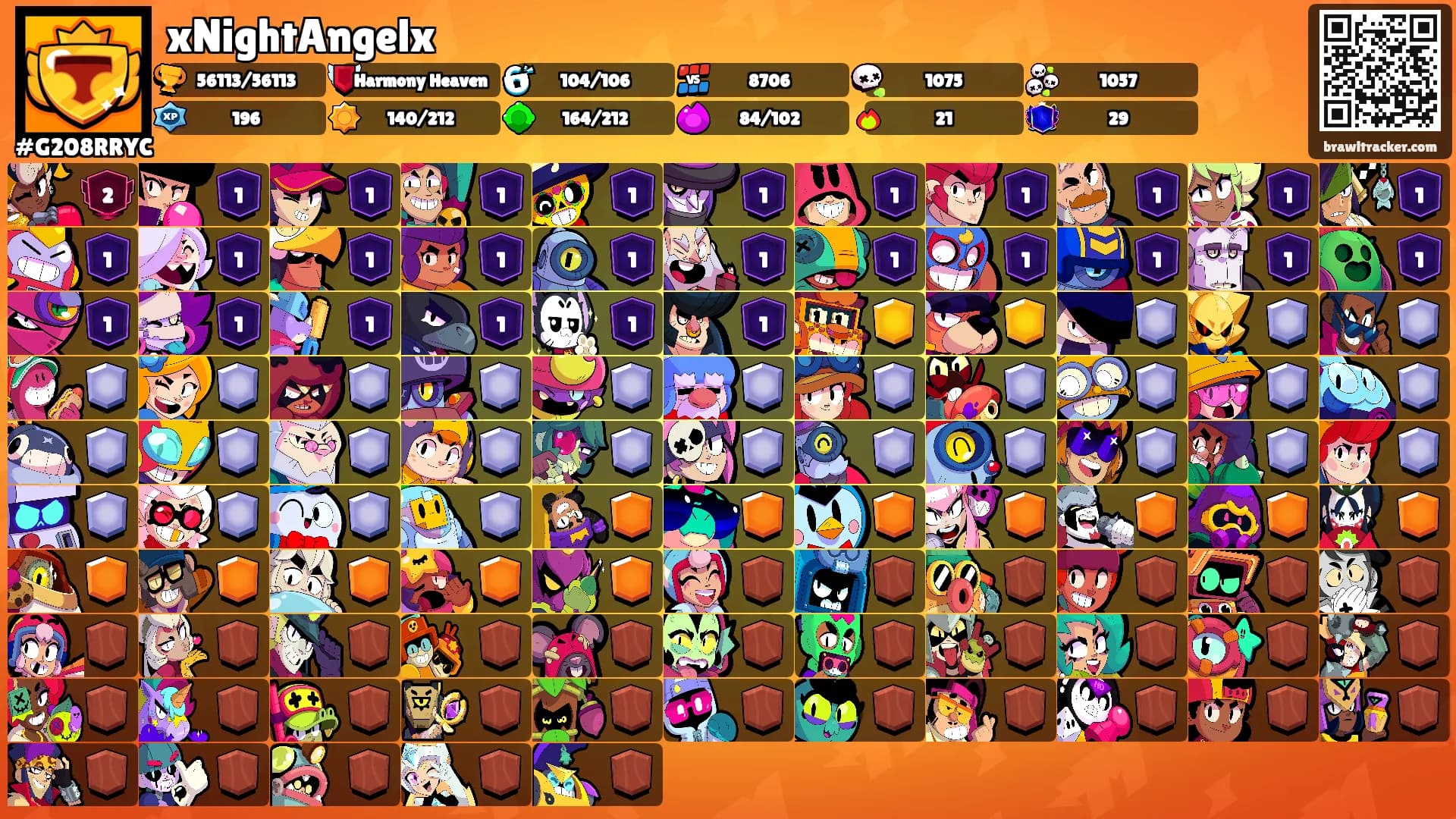 xNightAngelx's Ranks