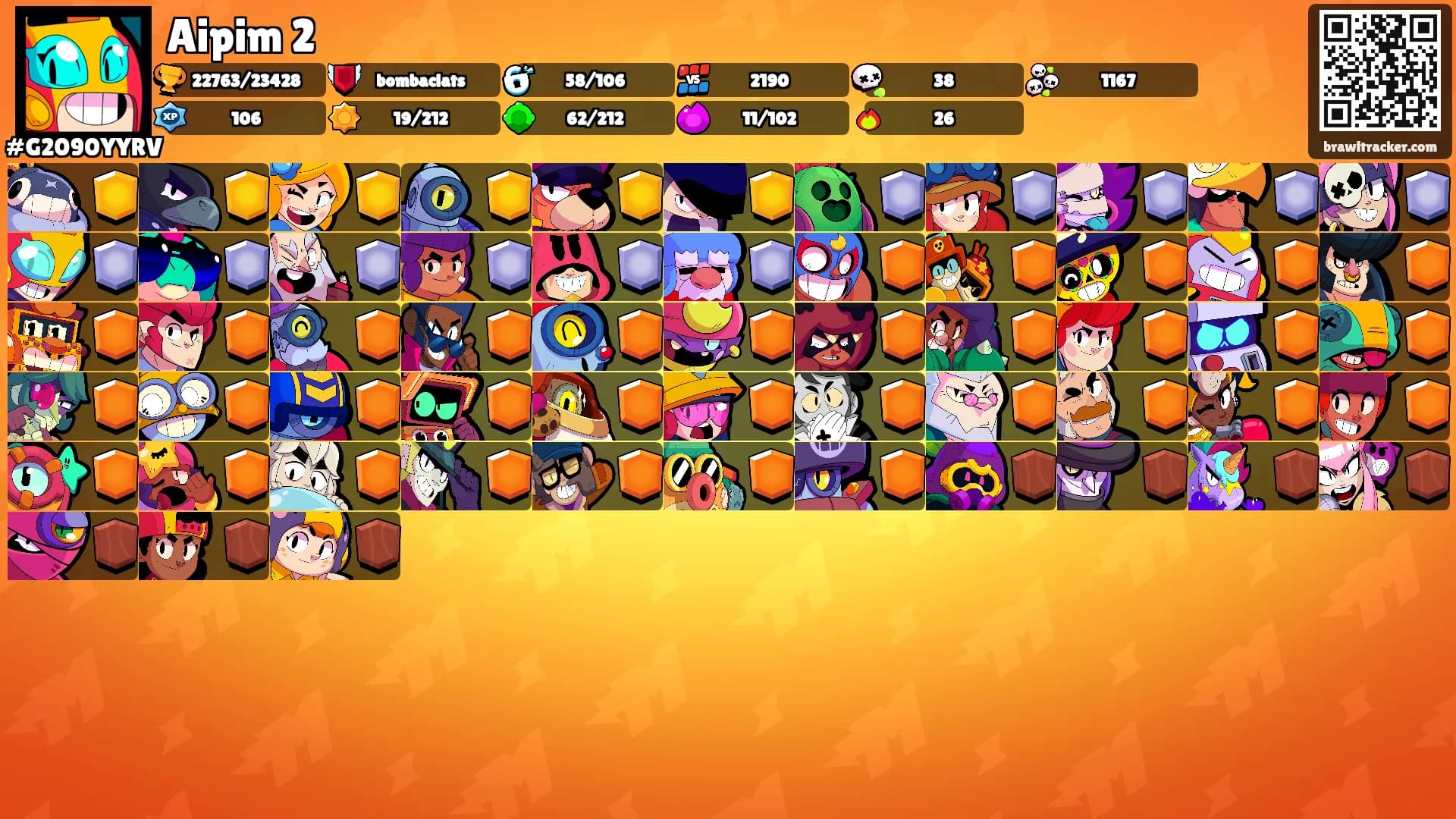 Aipim 2's Ranks