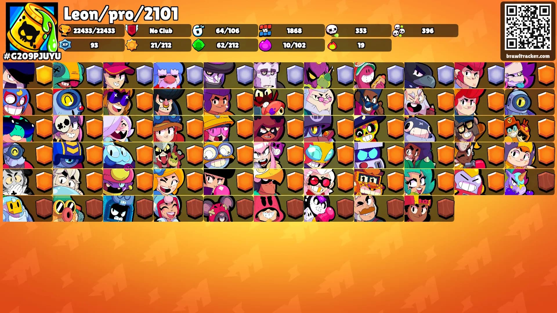 Leon/pro/2101's Ranks
