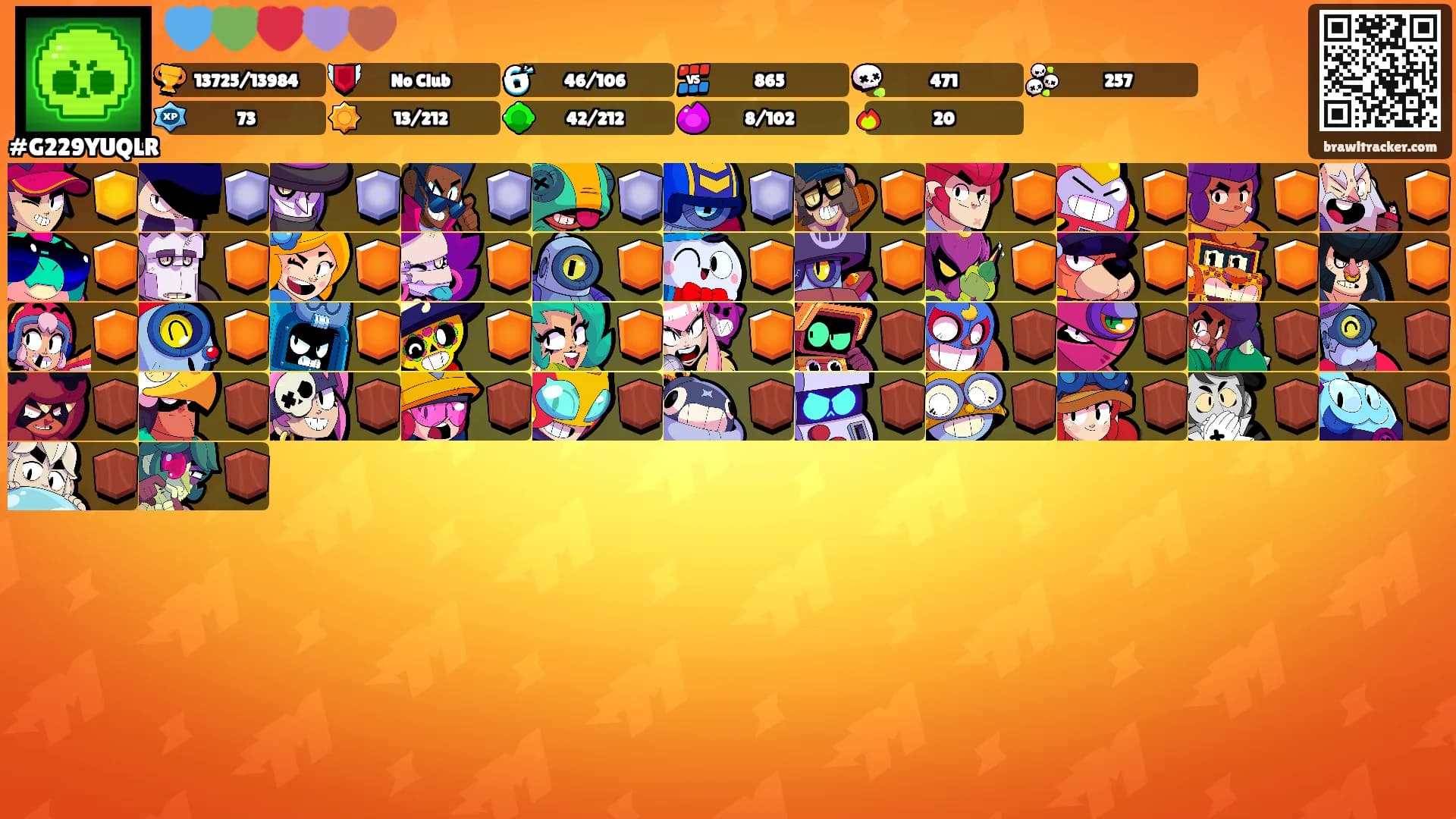 💙💚❤️💜🤎's Ranks