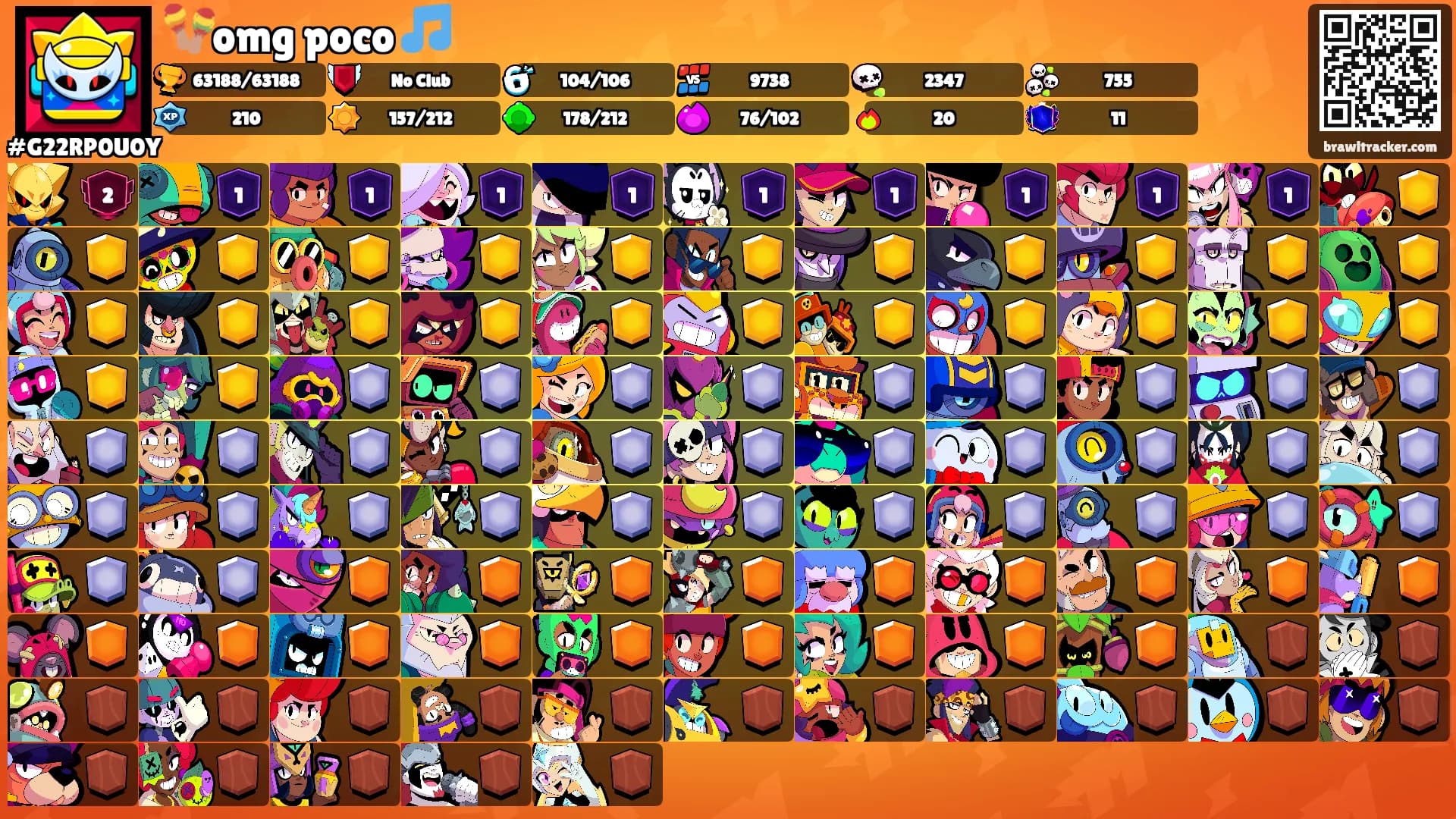 🪇omg poco 🎵's Ranks