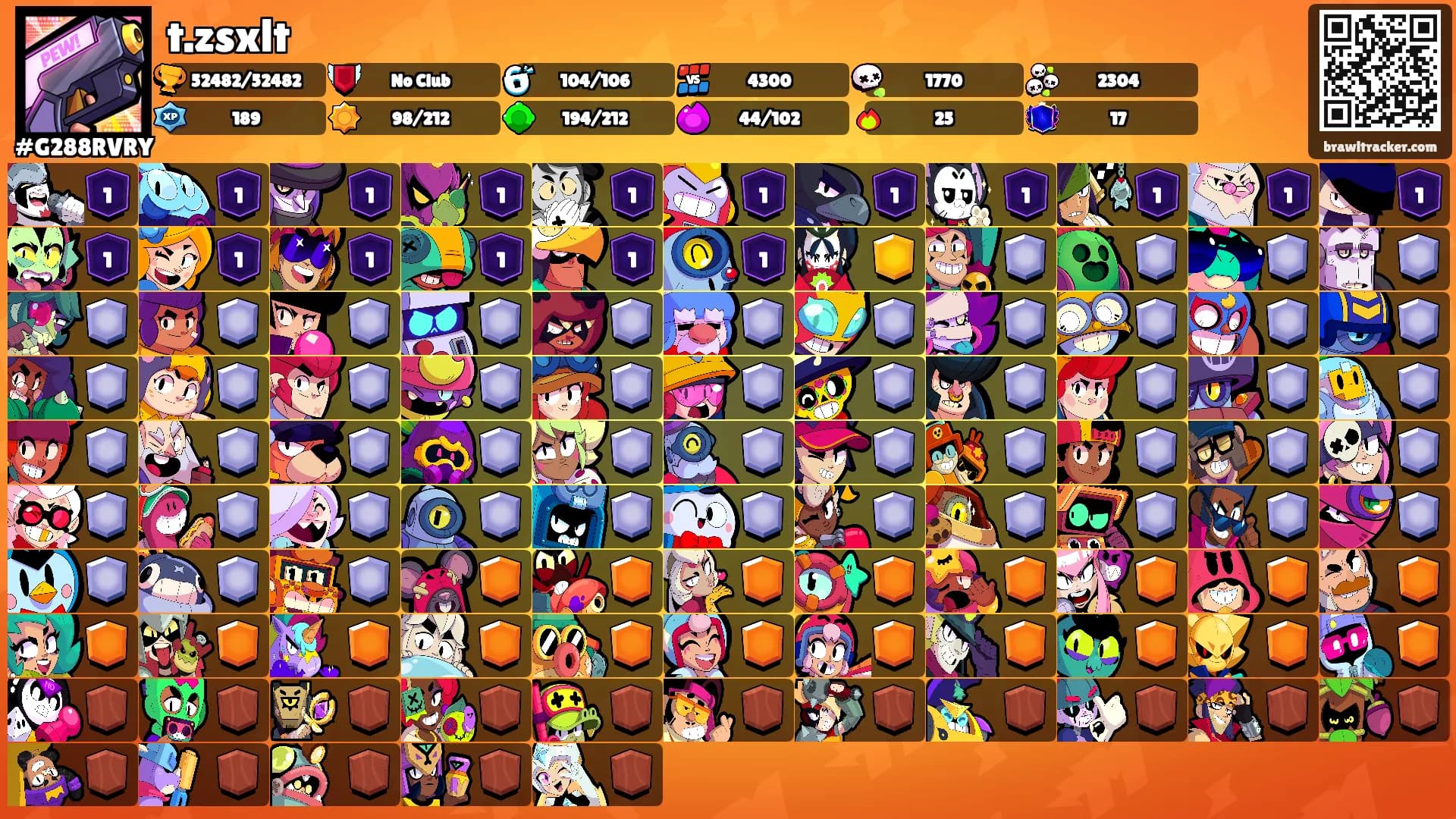 t.zsxlt's Ranks