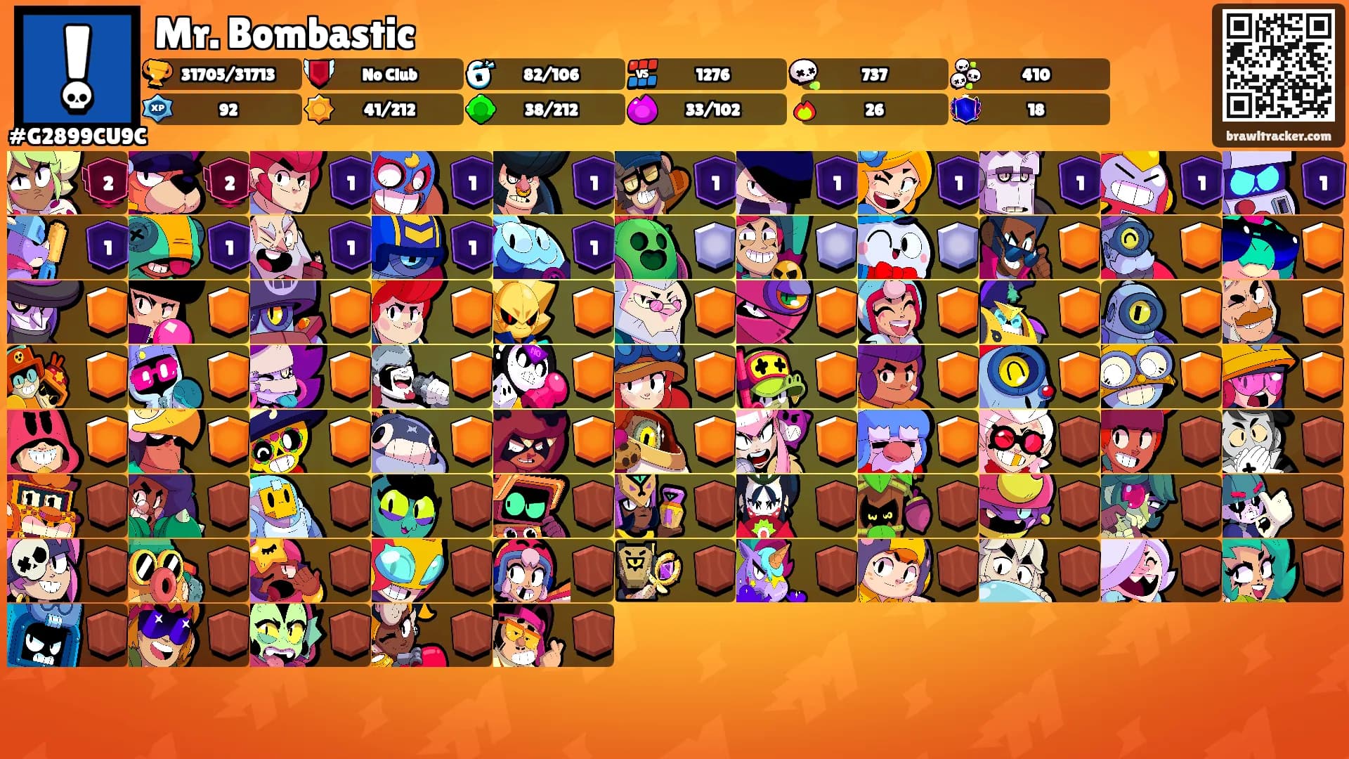 Mr. Bombastic's Ranks