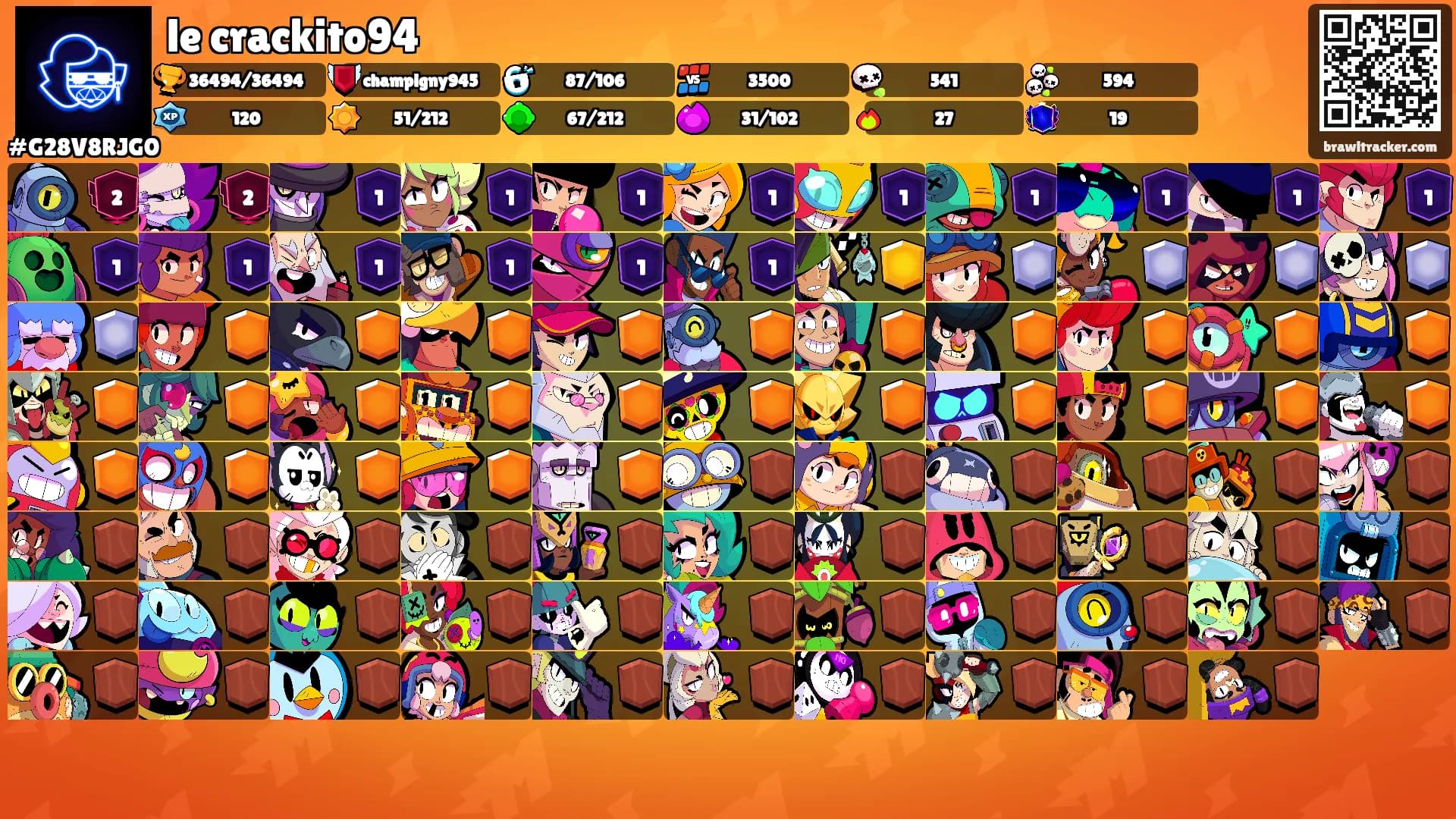 le crackito94's Ranks