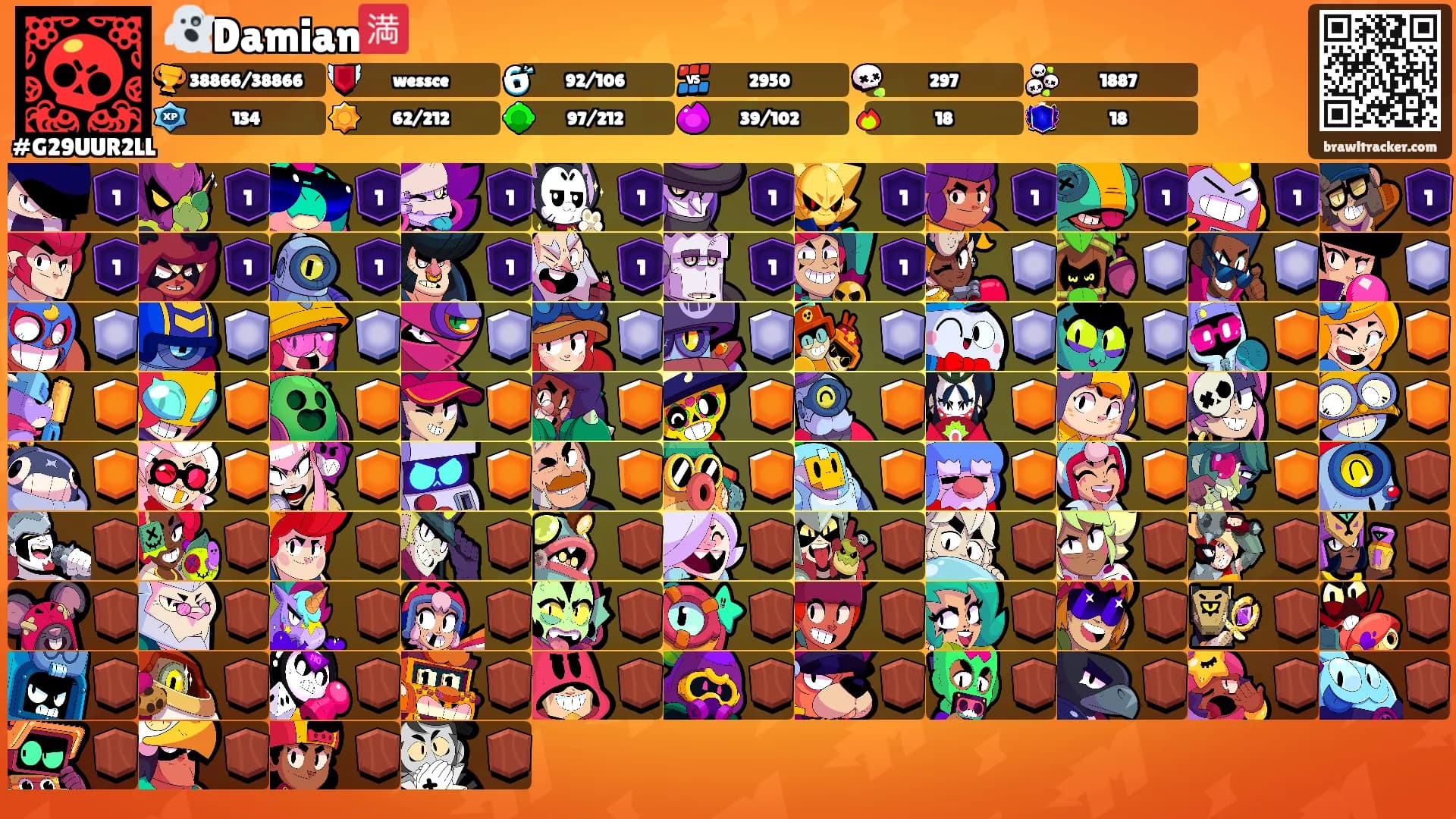 👻Damian🈵's Ranks