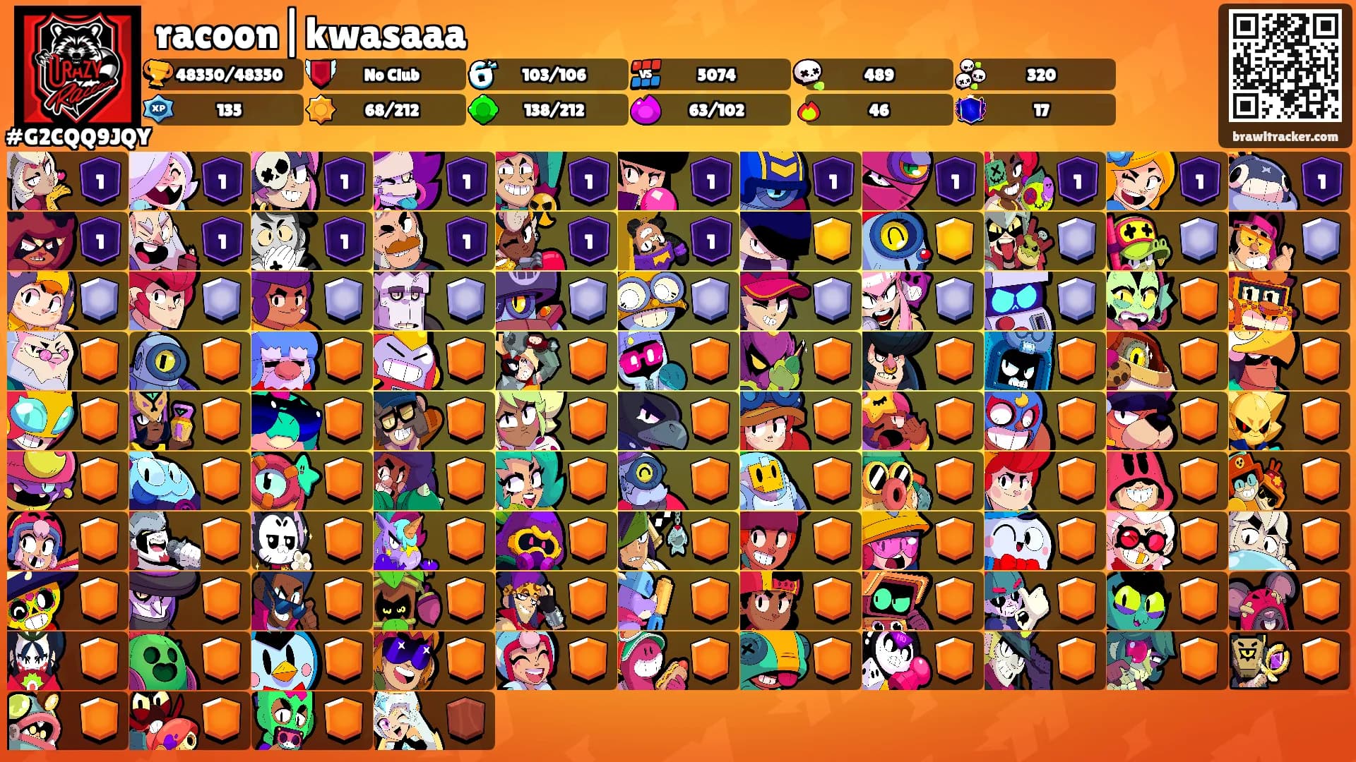 racoon|kwasaaa's Ranks