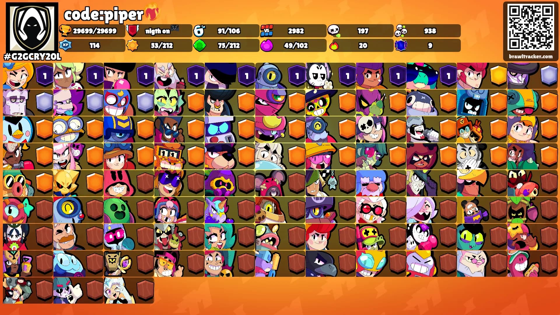 code:piper❤️‍🔥's Ranks