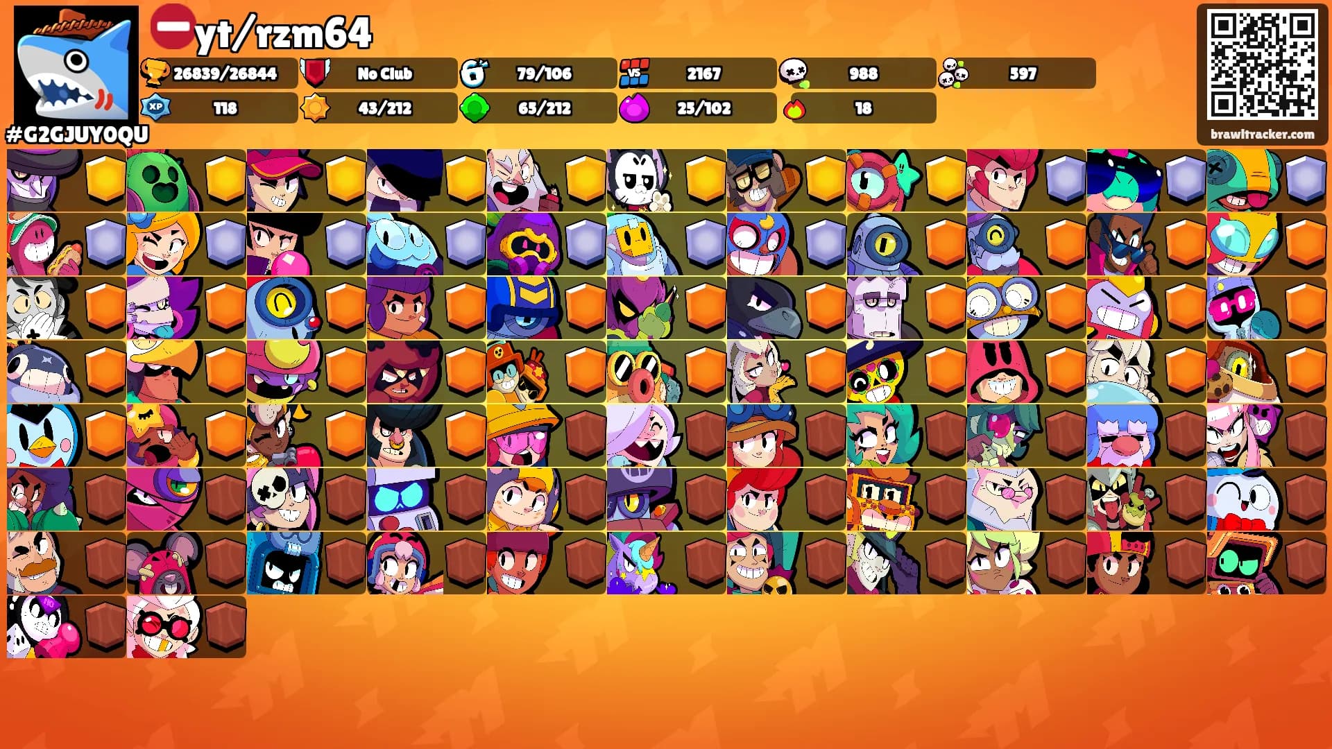 ⛔️yt/rzm64's Ranks