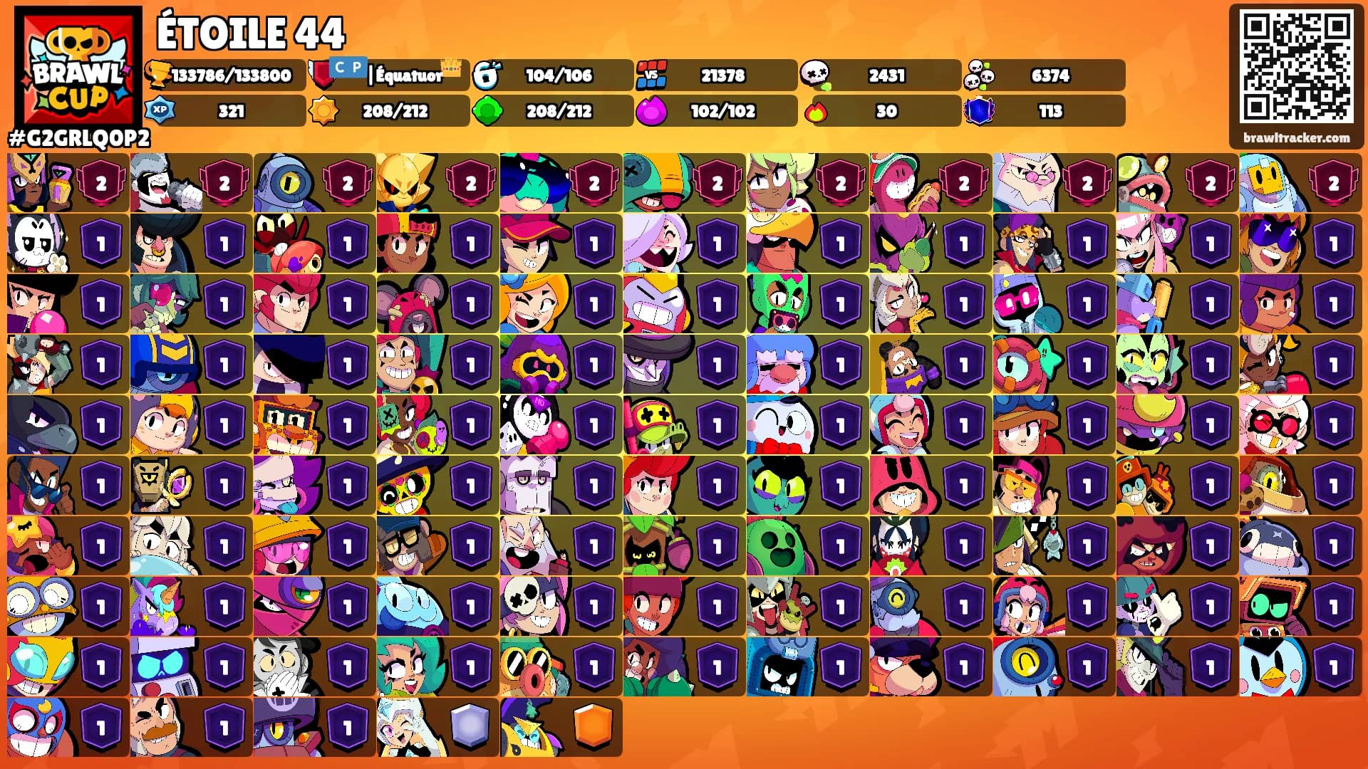 ÉTOILE 44's Ranks