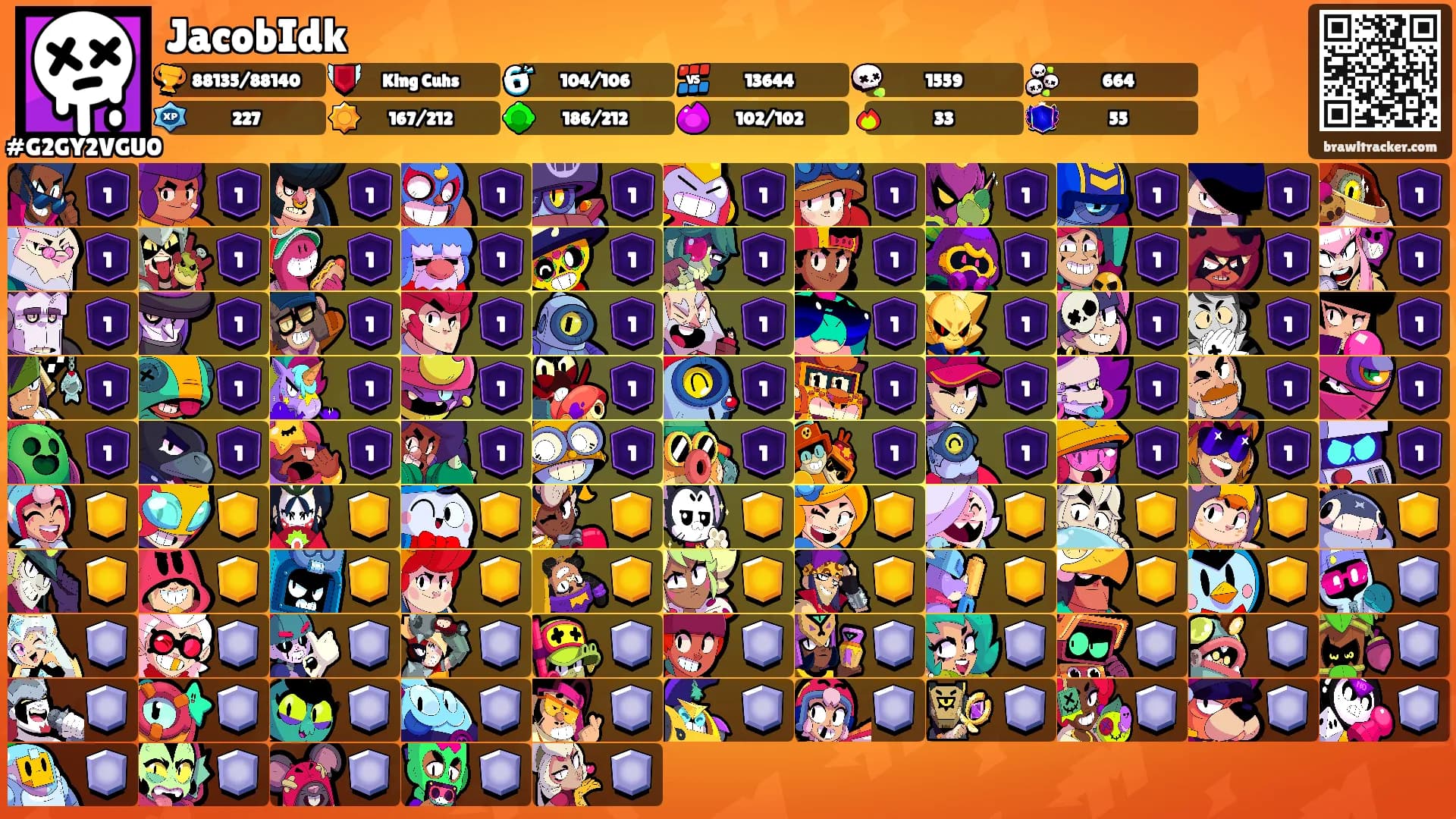 JacobIdk's Ranks