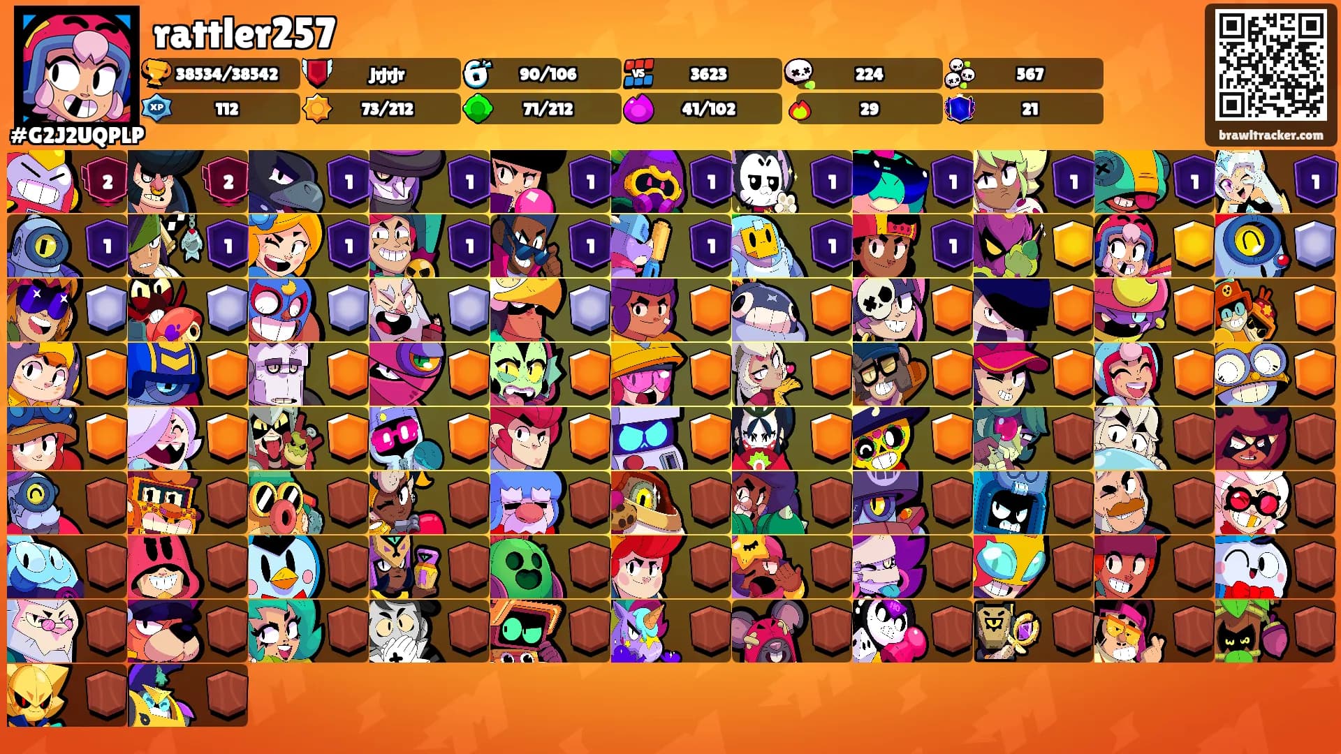 rattler257's Ranks