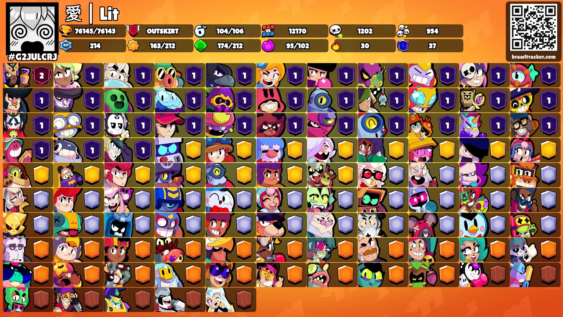 愛 | Lit's Ranks