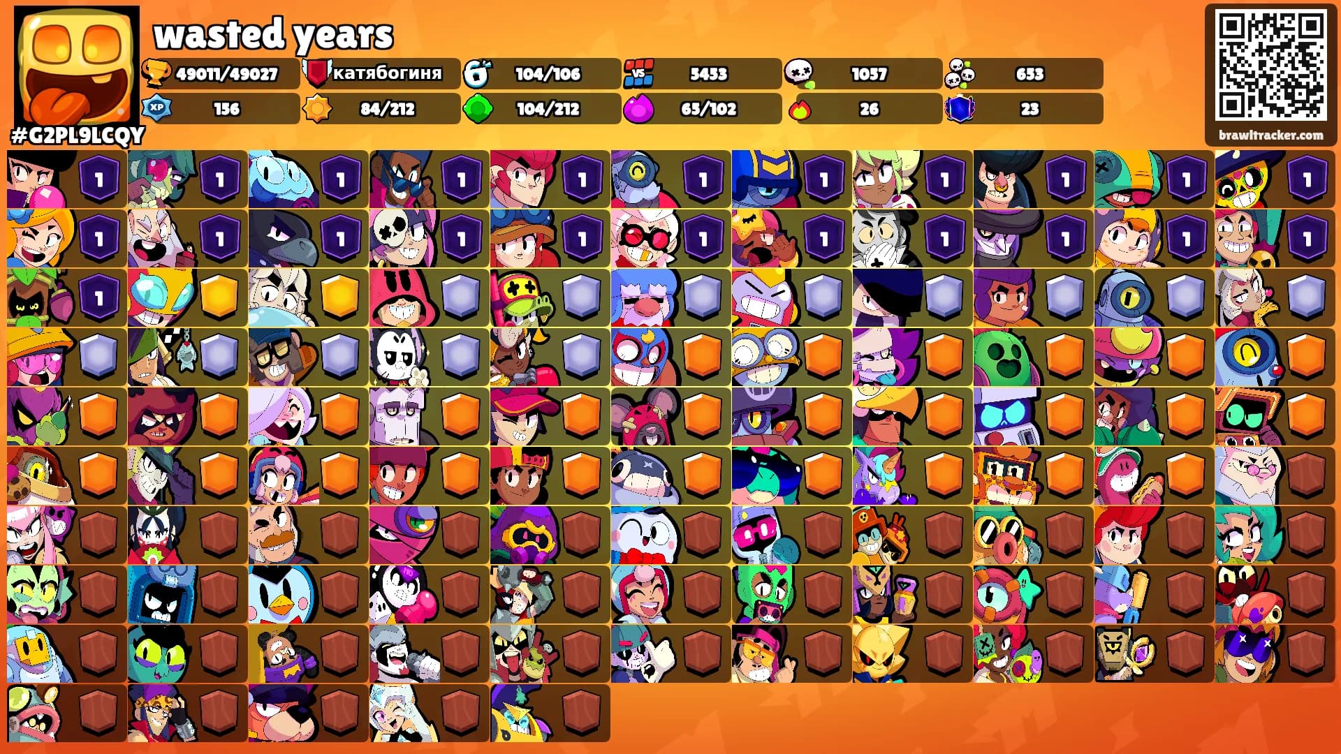 wasted years's Ranks