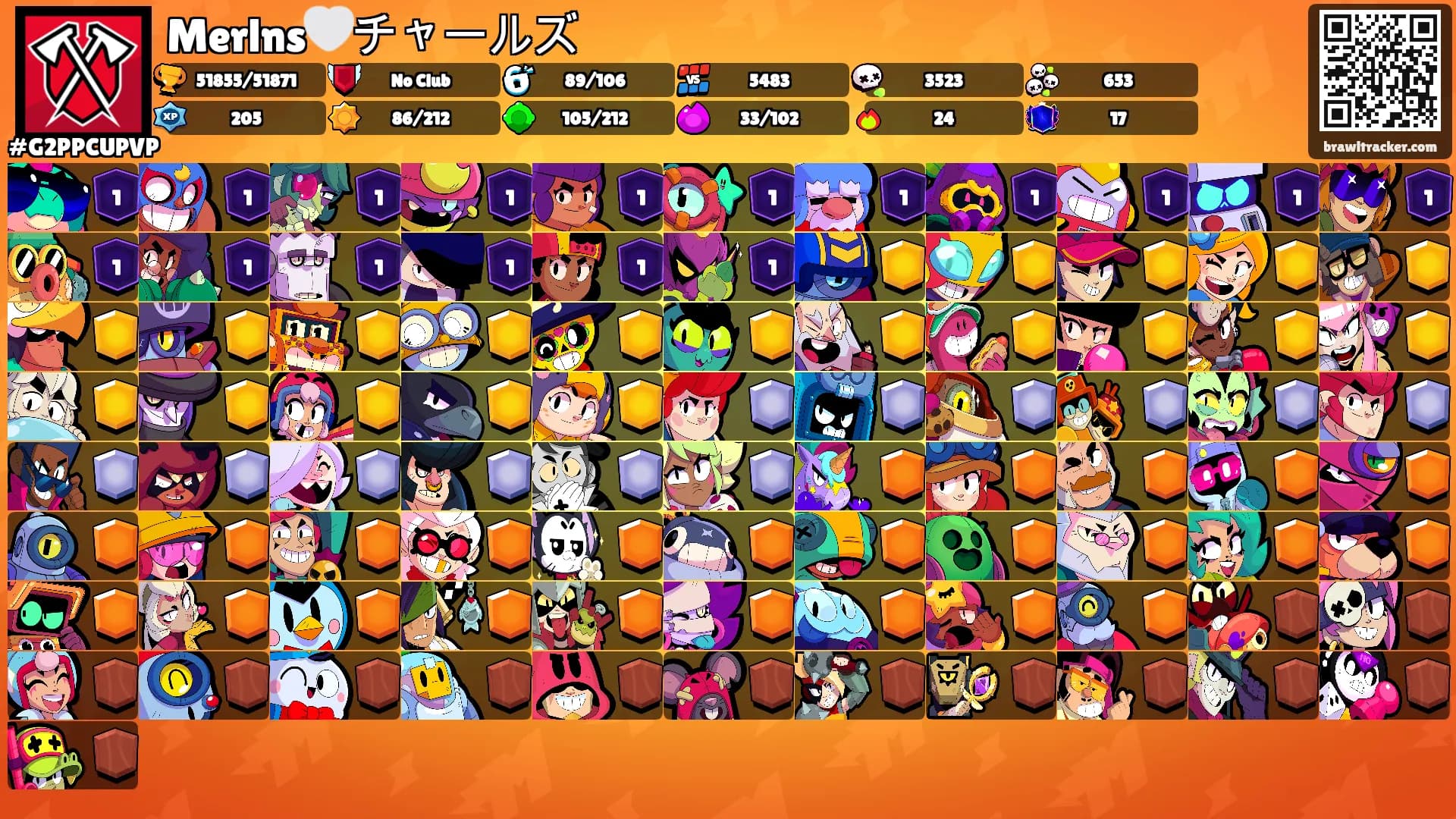 Merlns🤍チャールズ's Ranks