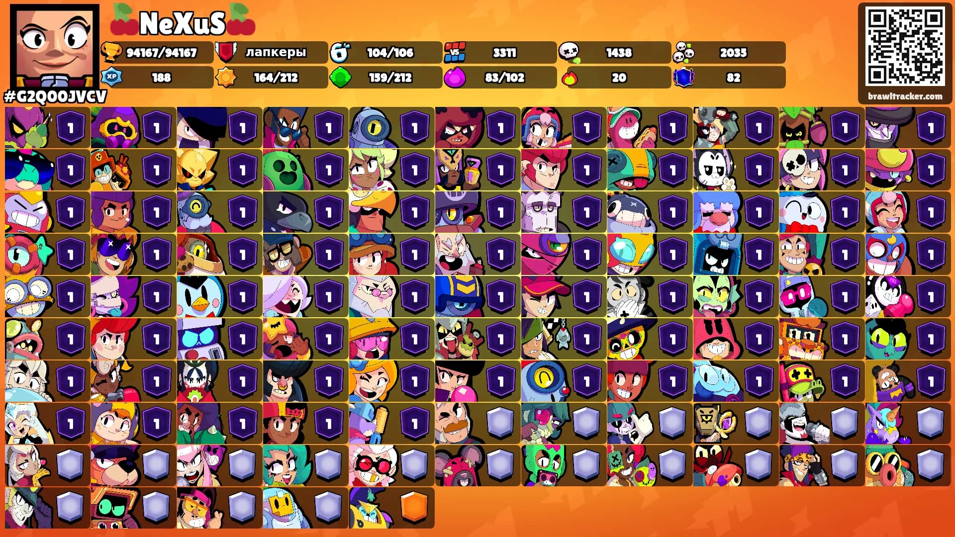🍒NeXuS🍒's Ranks