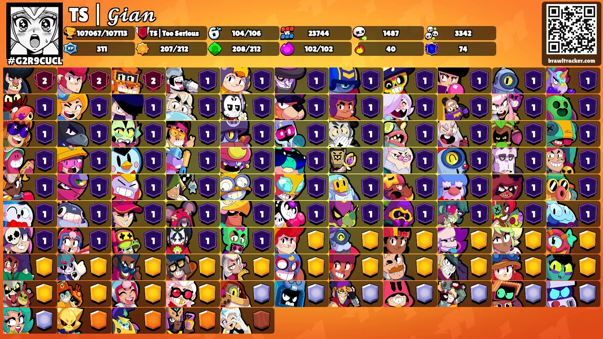 TS | 𝓖𝓲𝓪𝓷's Ranks