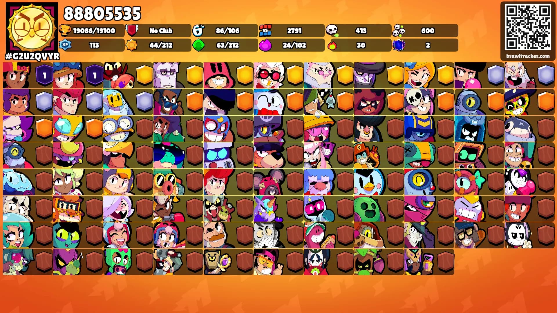 88805535's Ranks
