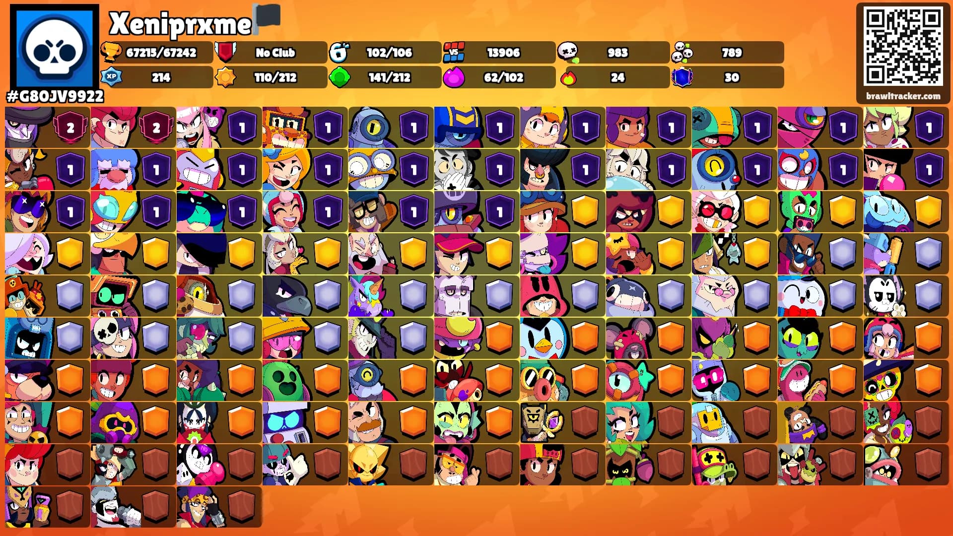Xeniprxme🏴's Ranks