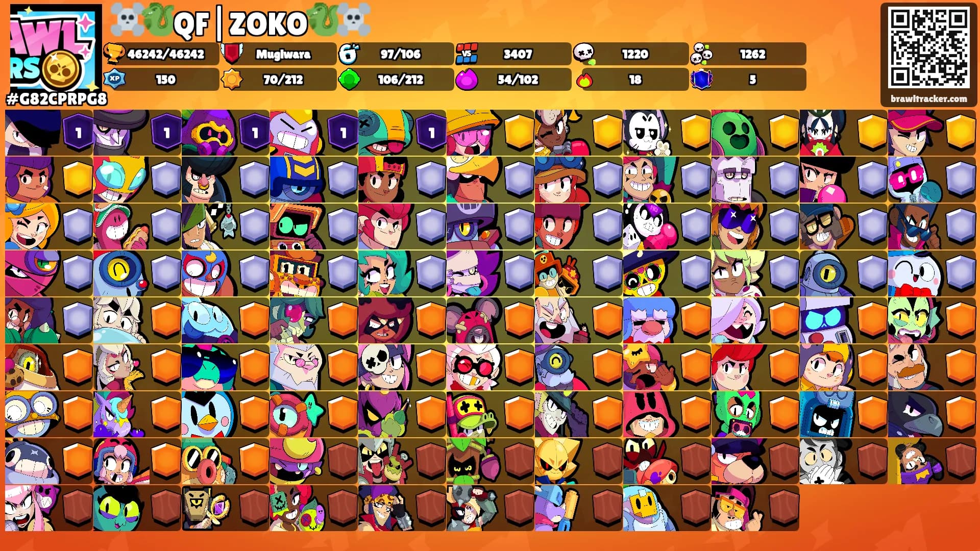 ☠️🐉QF|ZOKO🐉☠️'s Ranks