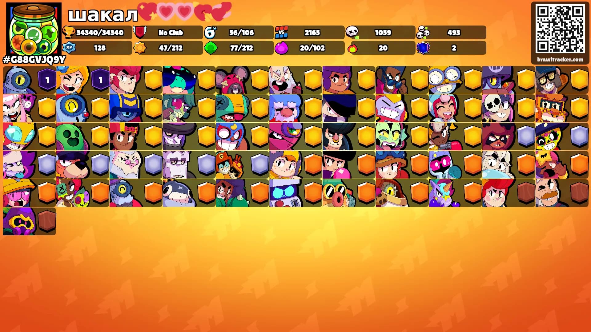 шакал💖💗💗💘💞's Ranks